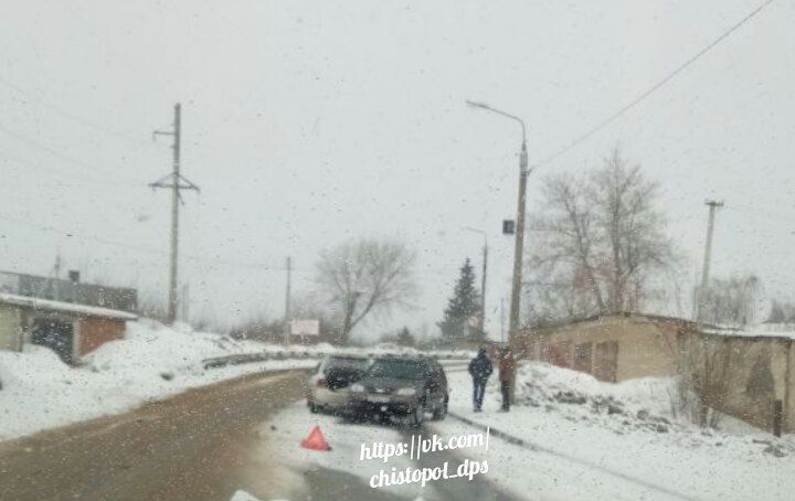 В Чистополе минувшие выходные были богаты на дорожные аварии 