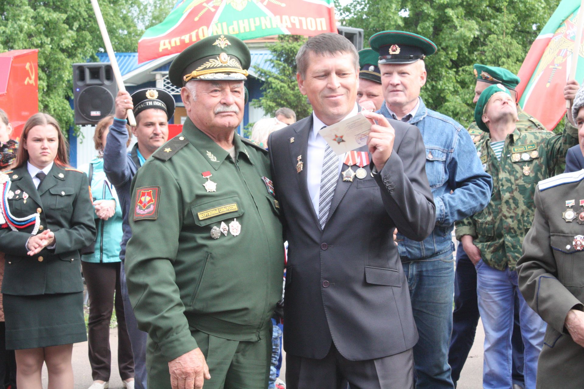 В Чистополе отпраздновали День пограничника (фоторепортаж)