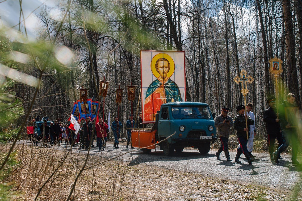 Казаки хуторского казачьего общества «Слобода Чистопольская» приняли участие в   VI Авраамиевском фестивале «30 лет одной семьей»