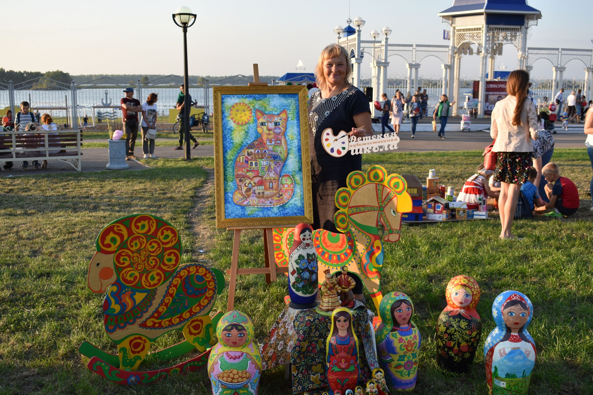 В День города в Чистополе работало несколько увлекательных площадок (фоторепортаж)