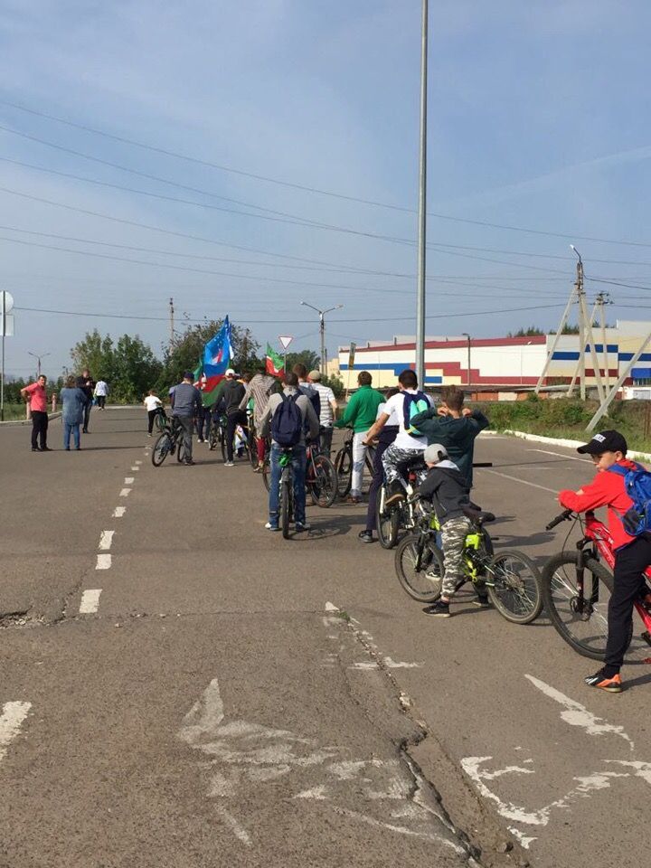 В Чистополе состоялся интернациональный велопробег, в котором приняли участие гости из Марокко и Египта 