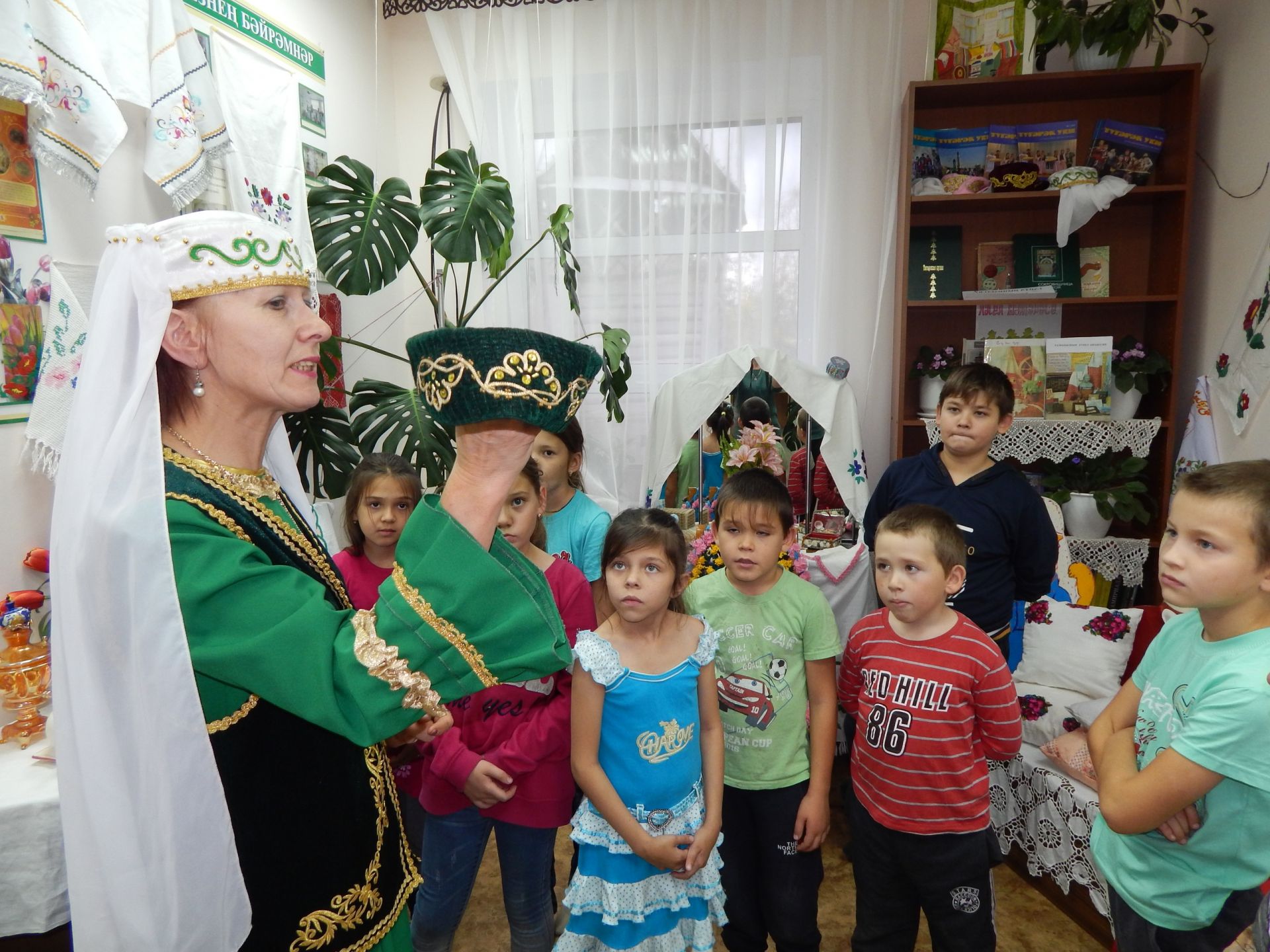 Юных жителей чистопольского села знакомили с традициями татарского народа