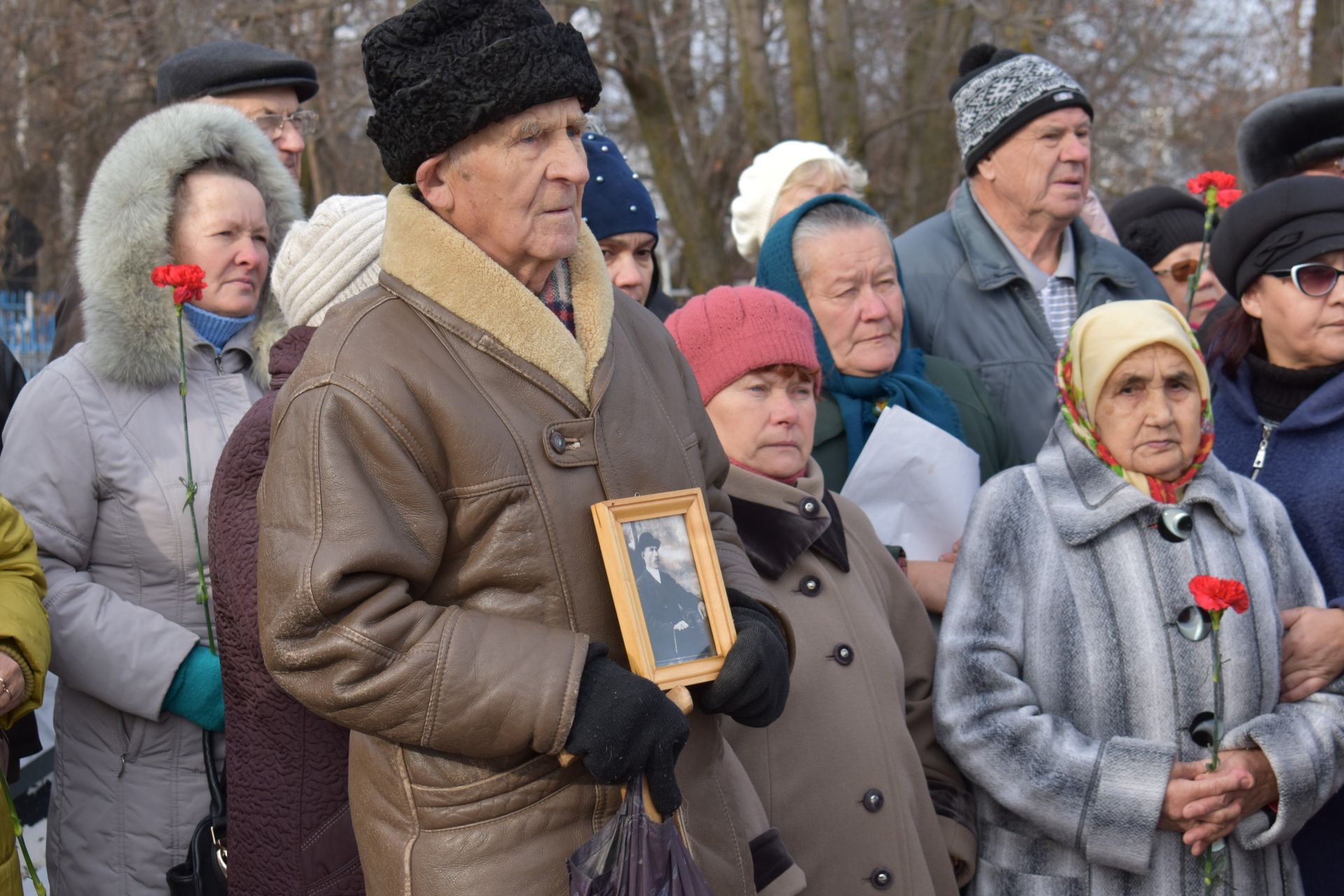 В Чистополе состоялся митинг, посвященный Дню памяти жертв политических репрессий (Фоторепортаж)