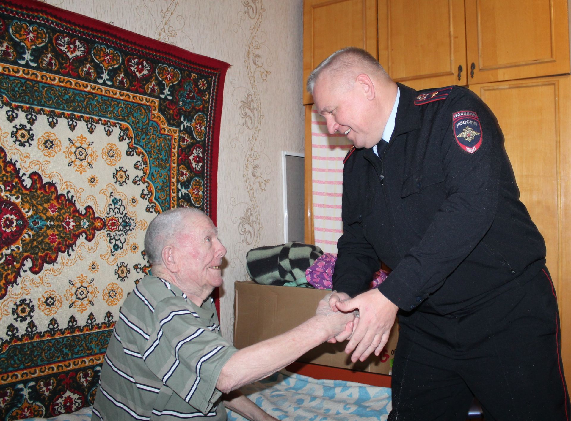 В гостях у ветерана чистопольской ГАИ