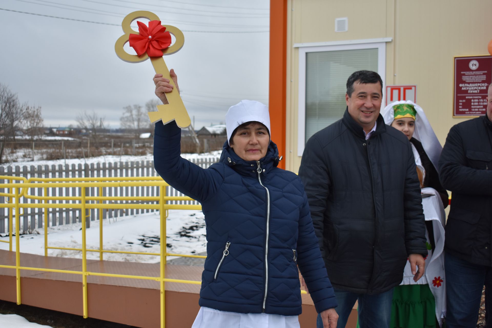 В Чистопольском районе открылся ФАП (ФОТОРЕПОРТАЖ)