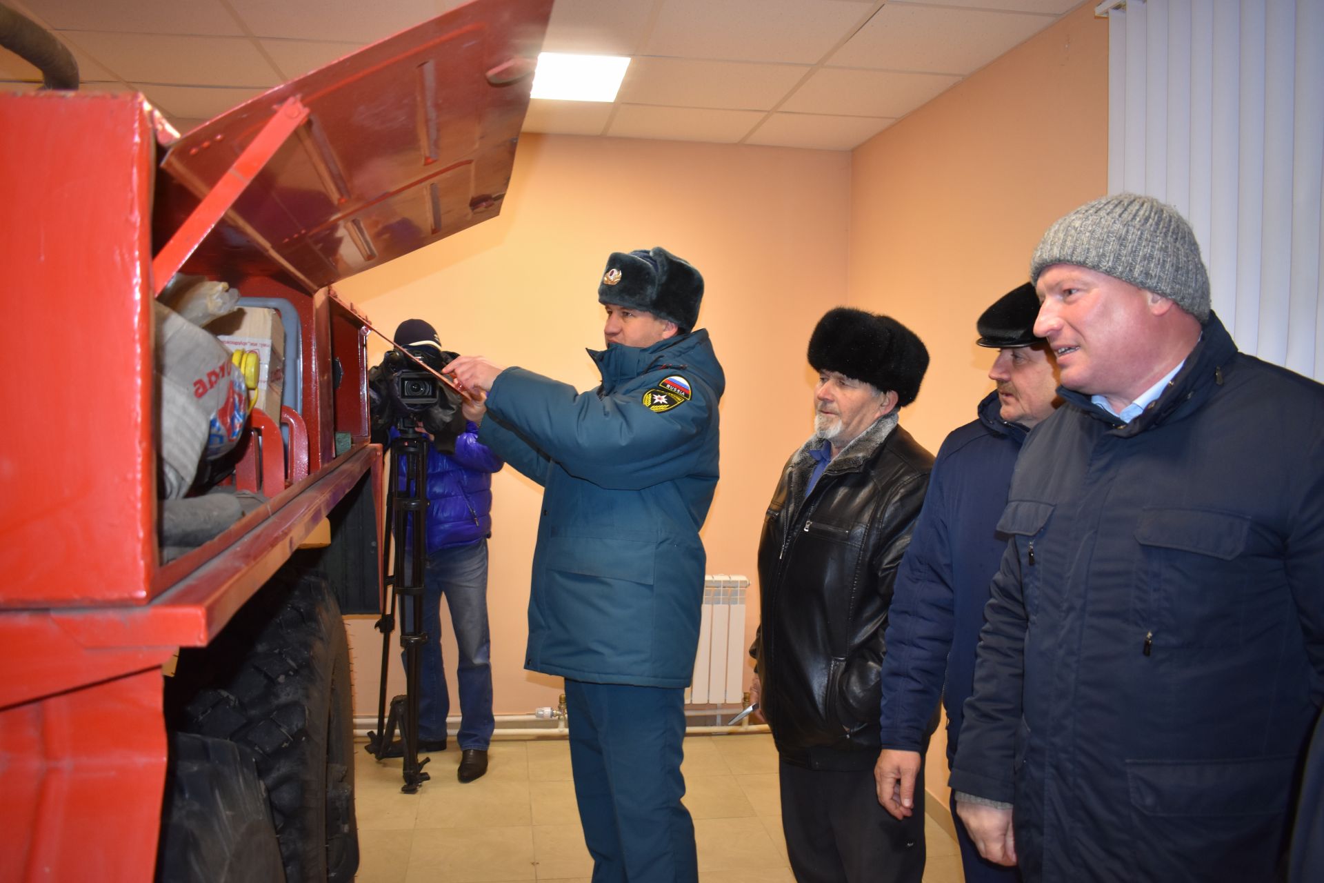 В селе Адельшино Чистопольского района открыли пожарное депо