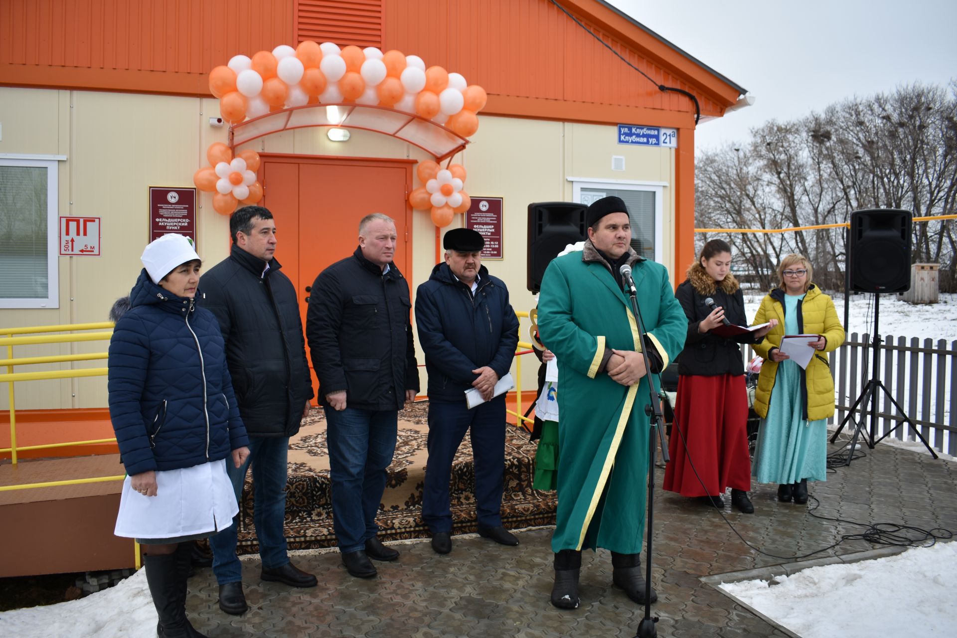 В Чистопольском районе открылся ФАП (ФОТОРЕПОРТАЖ)