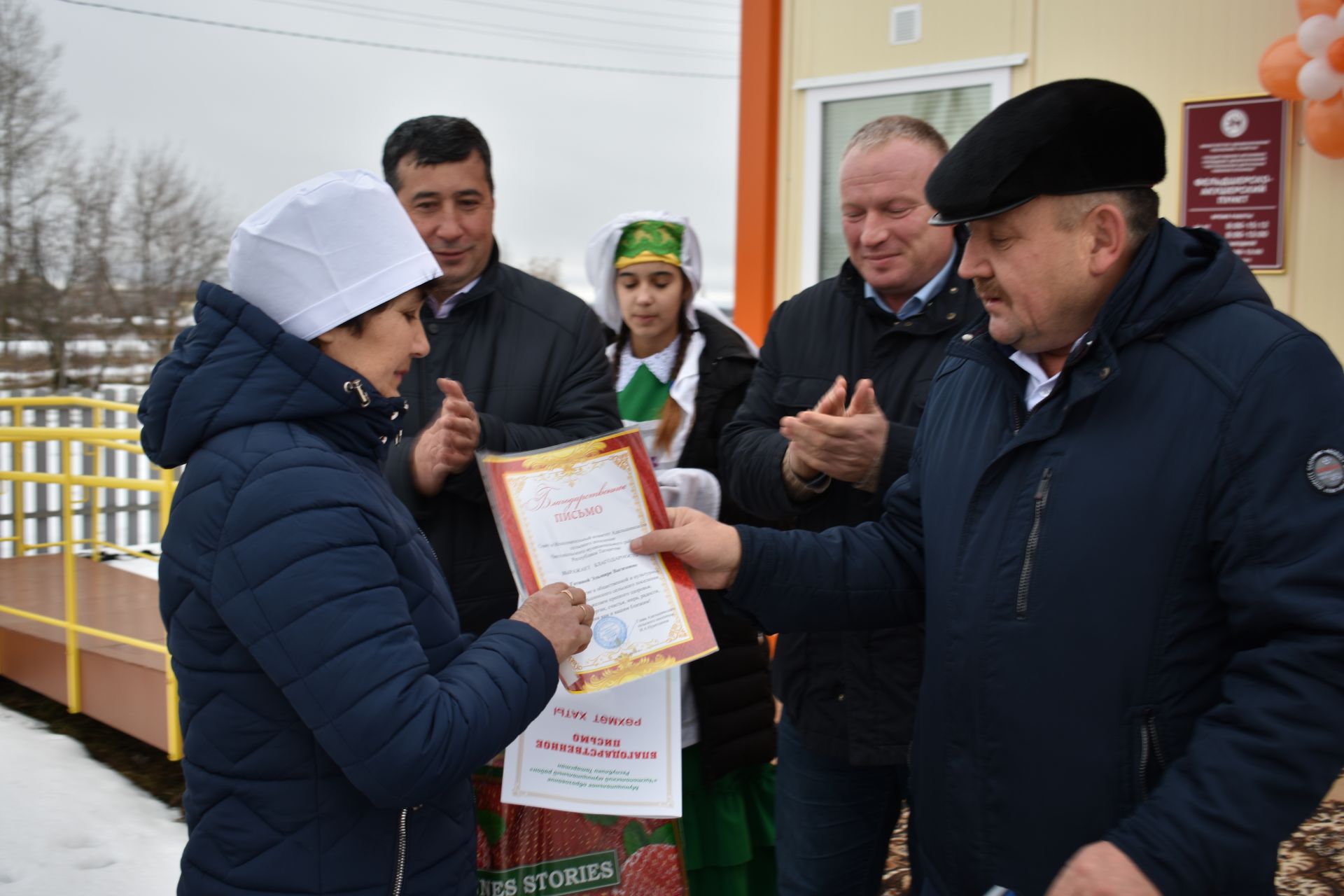 В Чистопольском районе открылся ФАП (ФОТОРЕПОРТАЖ)