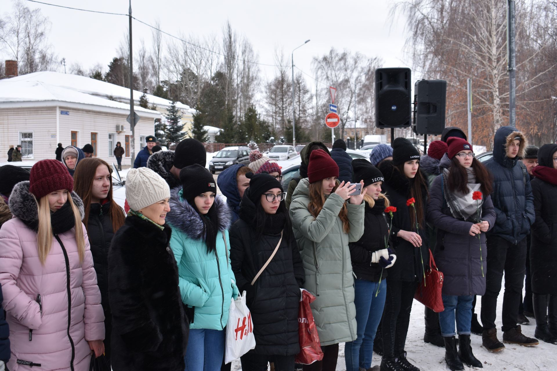 В Чистополе почтили память погибших солдат в Афганистане (фоторепортаж)