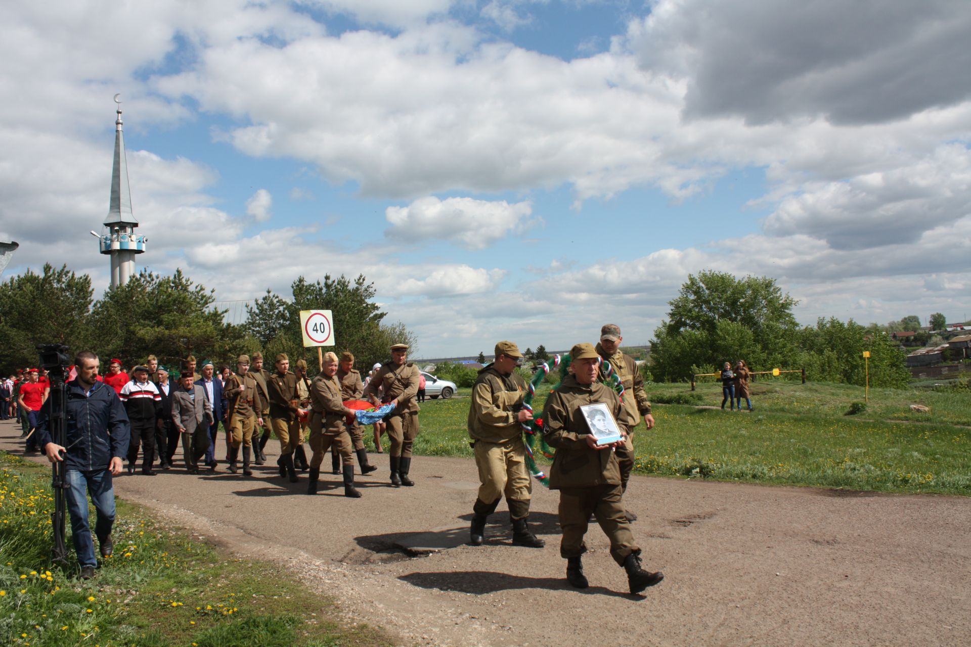 В Чистополе перезахоронили останки солдата, погибшего на поле кровопролитных сражений