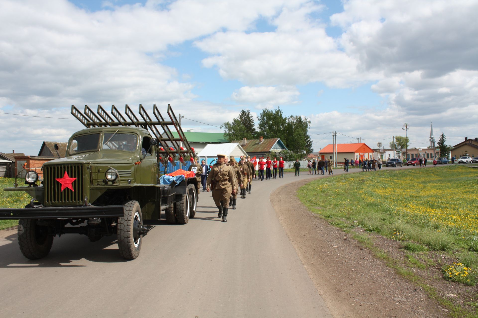 В Чистополе перезахоронили останки солдата, погибшего на поле кровопролитных сражений