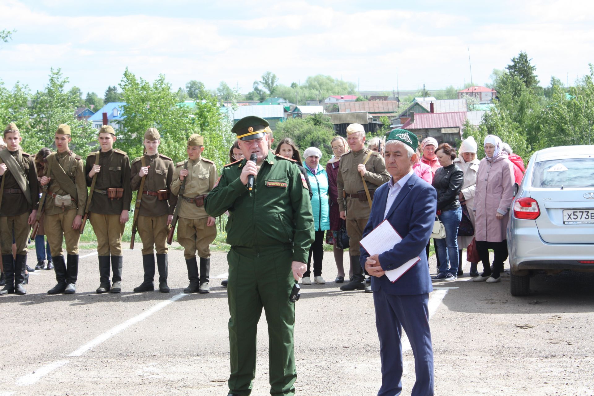 В Чистополе перезахоронили останки солдата, погибшего на поле кровопролитных сражений