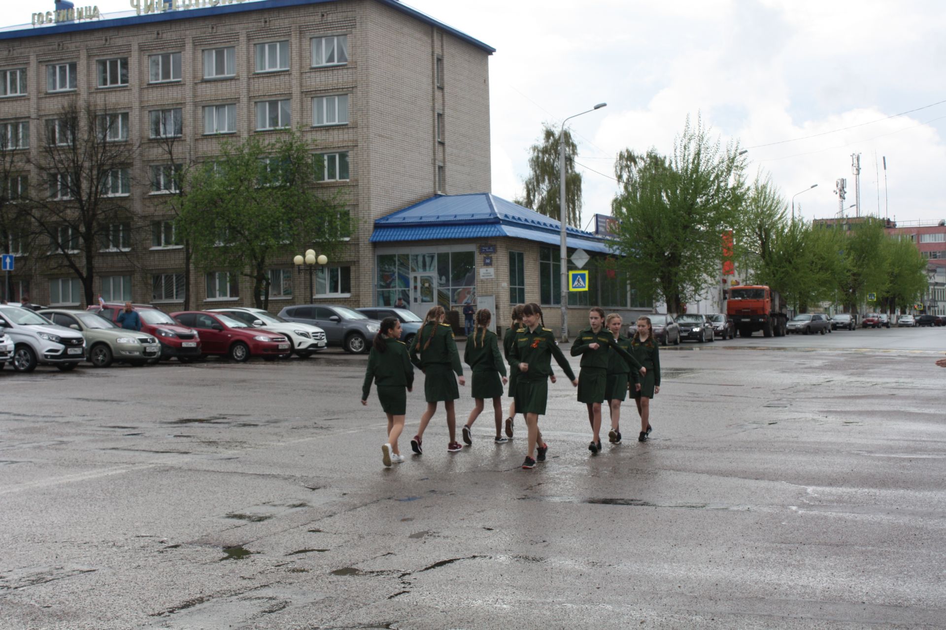 В Чистополе проходит репетиция парада (ФОТОРЕПОРТАЖ)