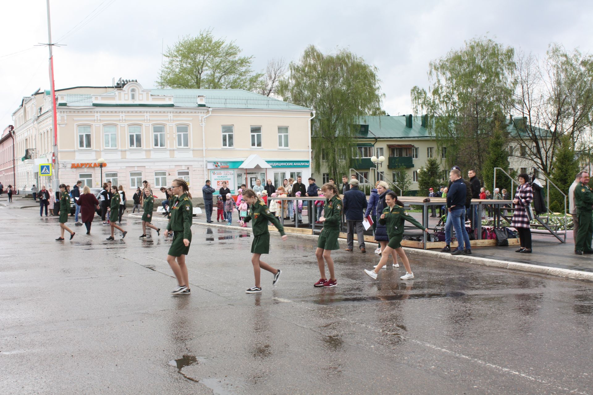 В Чистополе проходит репетиция парада (ФОТОРЕПОРТАЖ)