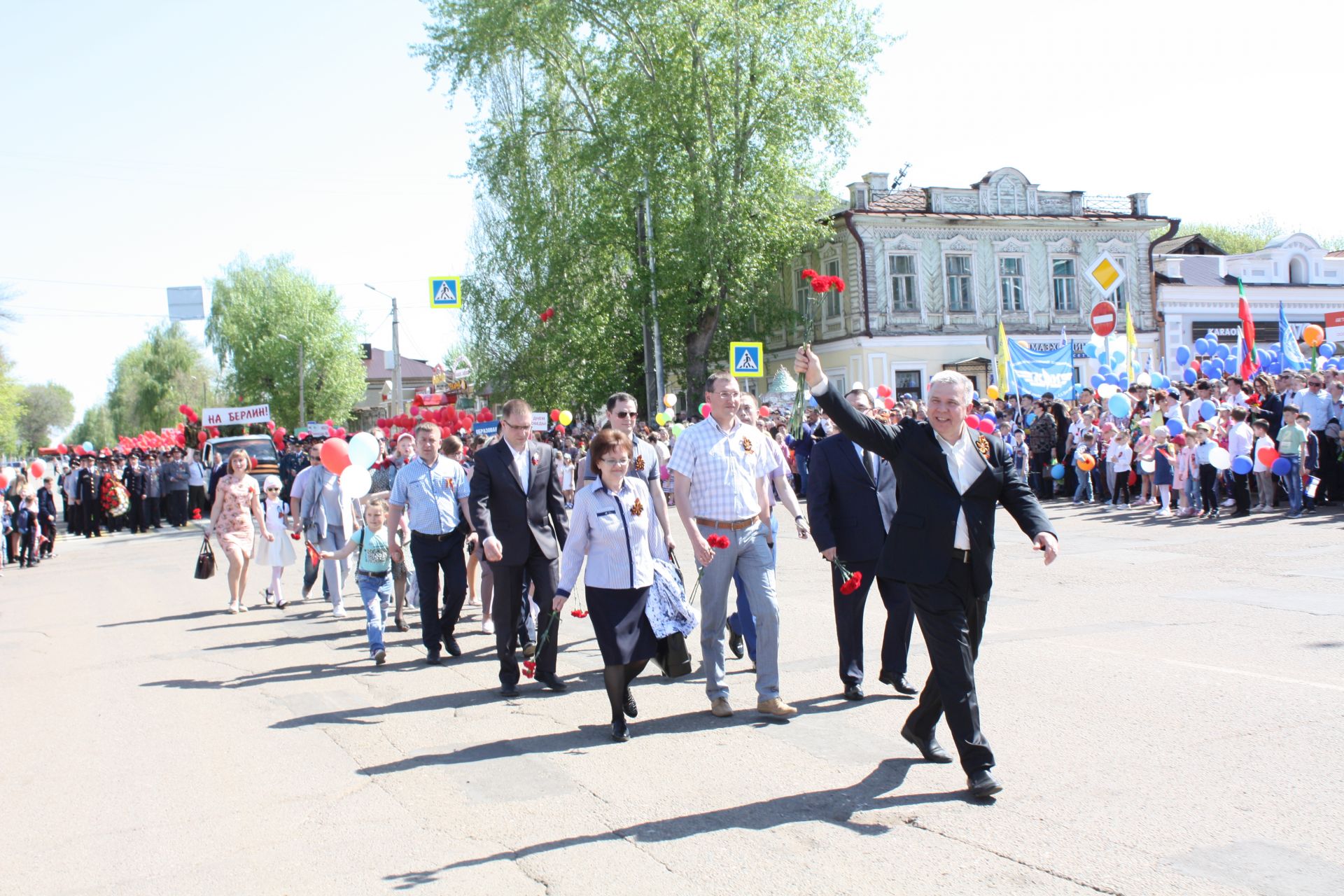 В Чистополе состоялся торжественный митинг к Дню Победы (ФОТО + ВИДЕО)