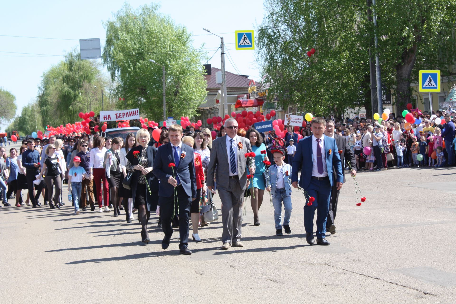 В Чистополе состоялся торжественный митинг к Дню Победы (ФОТО + ВИДЕО)