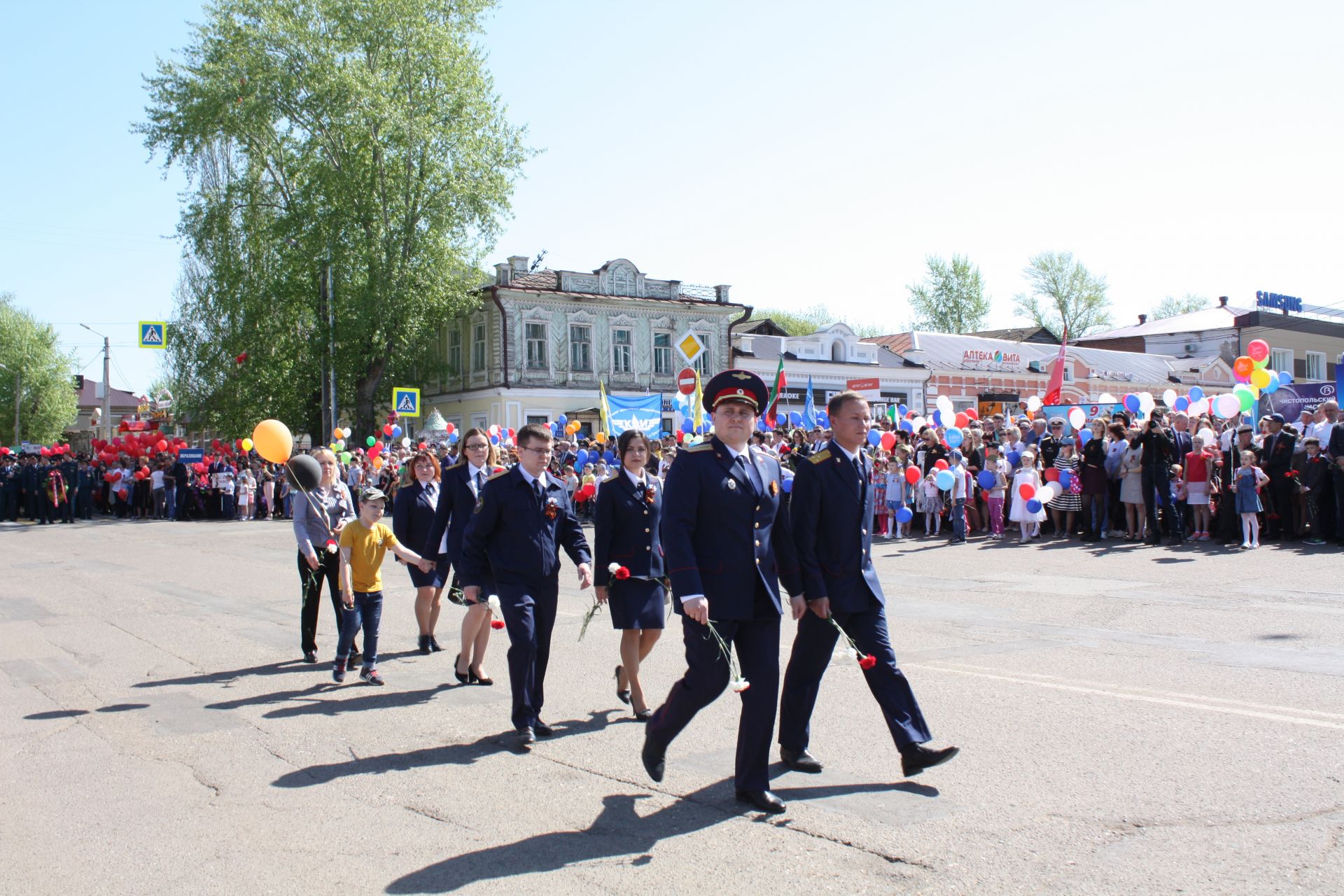 В Чистополе состоялся торжественный митинг к Дню Победы (ФОТО + ВИДЕО)