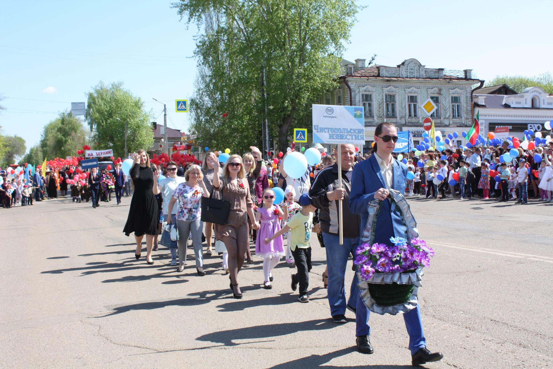 В Чистополе состоялся торжественный митинг к Дню Победы (ФОТО + ВИДЕО)