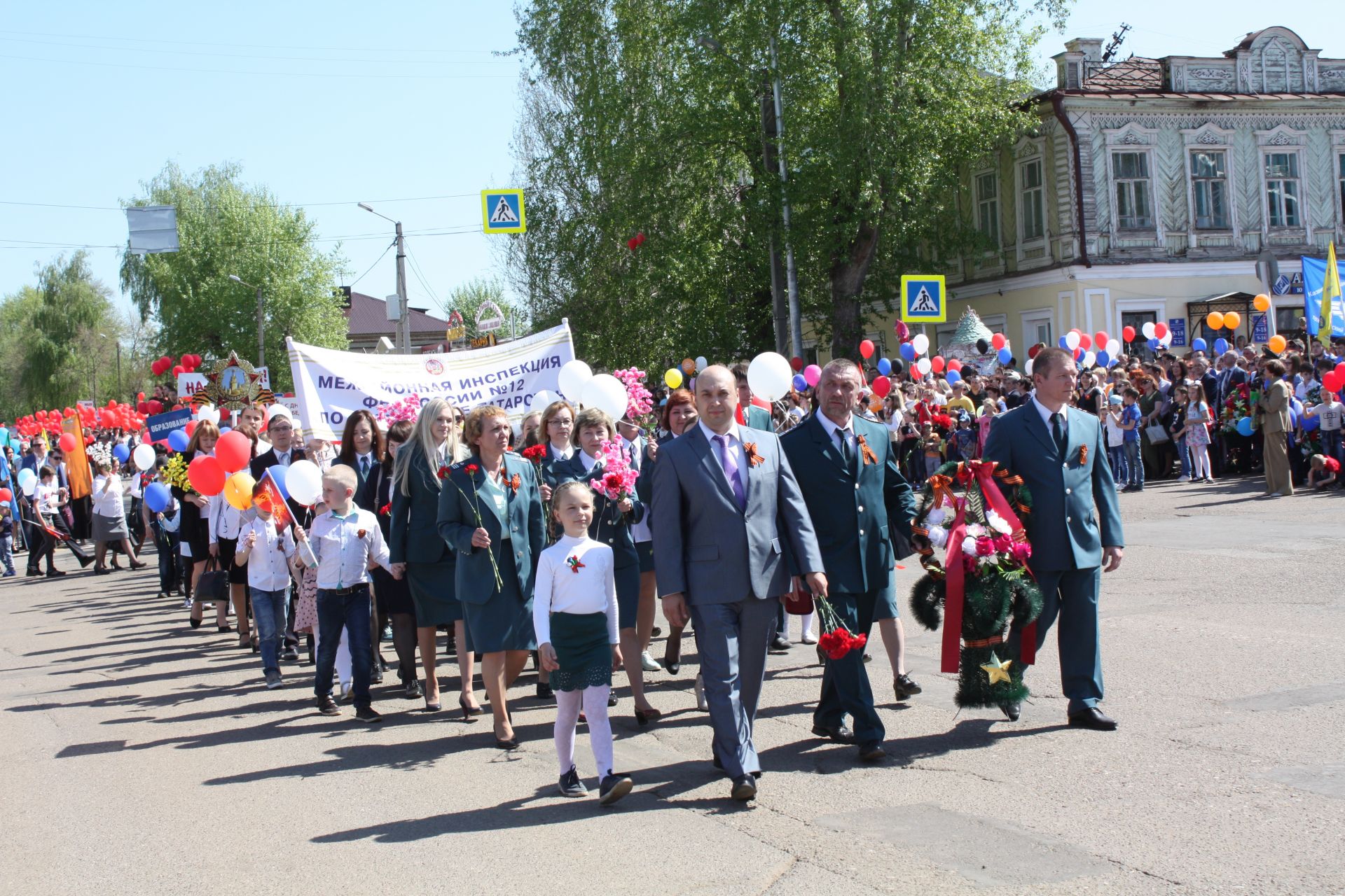 В Чистополе состоялся торжественный митинг к Дню Победы (ФОТО + ВИДЕО)