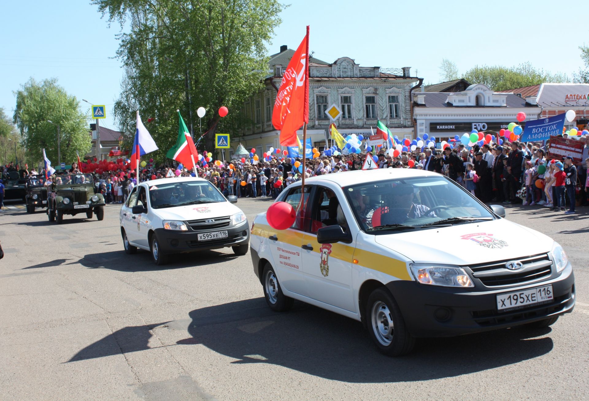 В Чистополе состоялся торжественный митинг к Дню Победы (ФОТО + ВИДЕО)