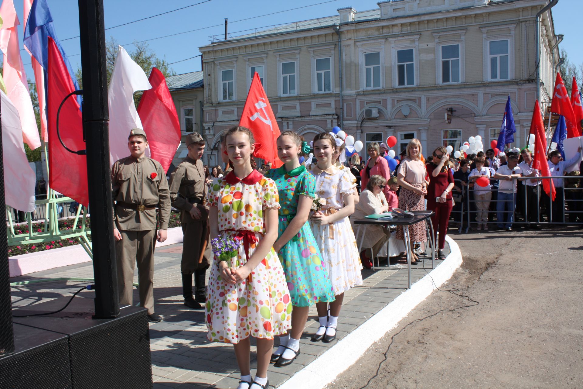 В Чистополе состоялся торжественный митинг к Дню Победы (ФОТО + ВИДЕО)