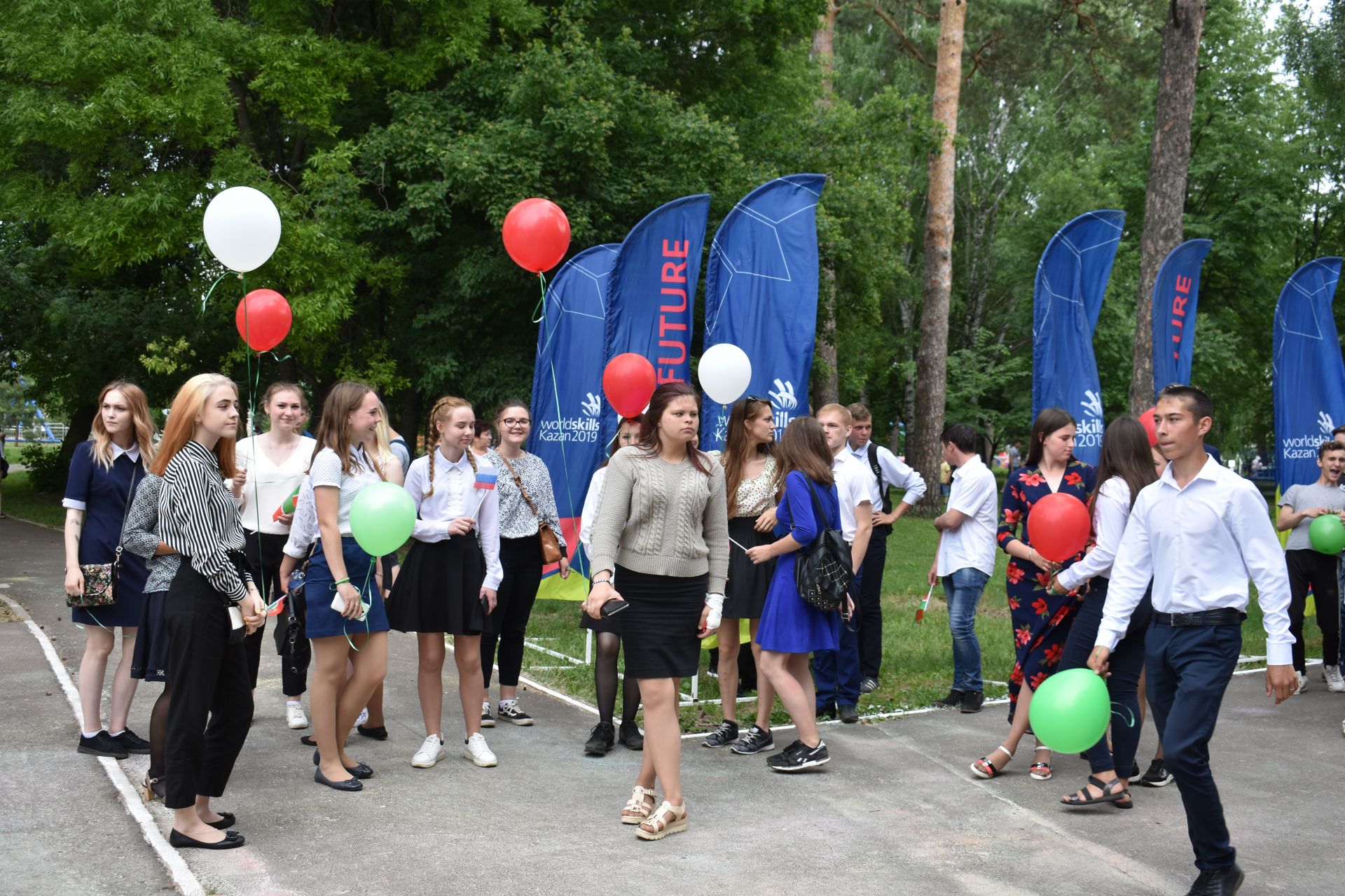 Чистополь принял республиканскую эстафету флага мирового чемпионата WorldSkills Kazan-2019 (Фоторепортаж)