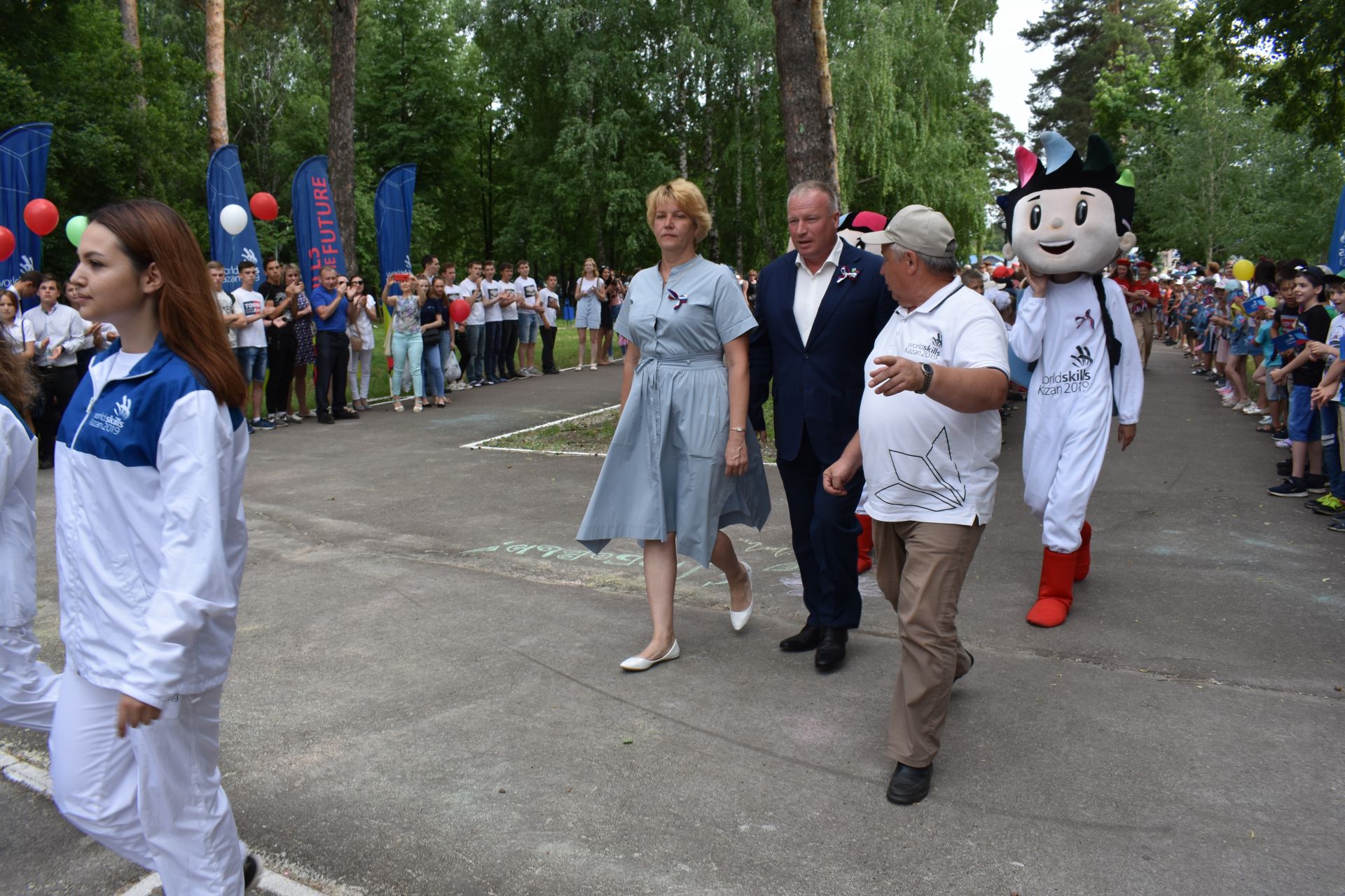 Чистополь принял республиканскую эстафету флага мирового чемпионата WorldSkills Kazan-2019 (Фоторепортаж)