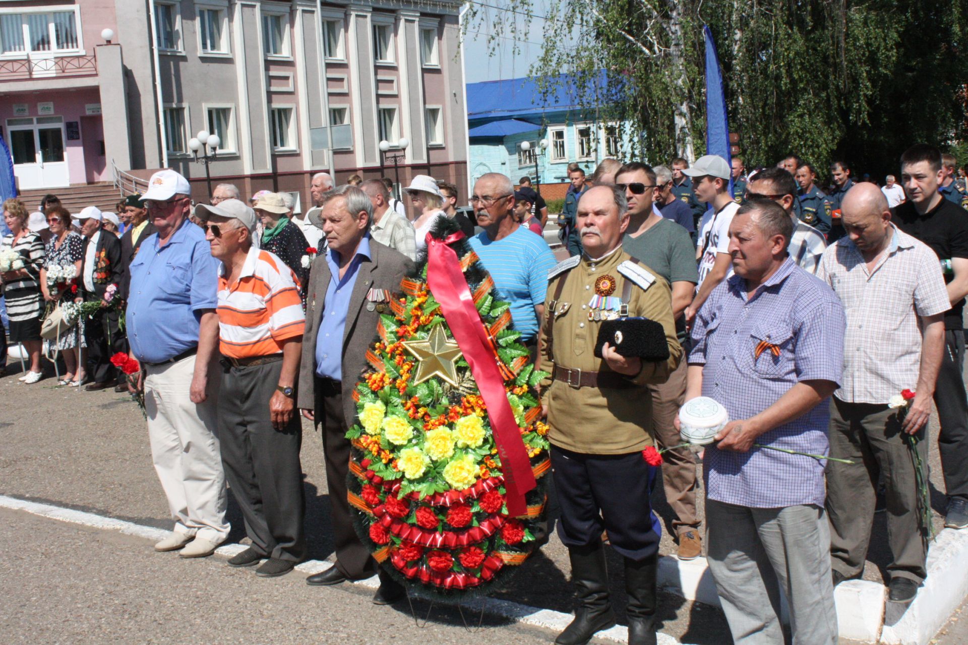 Скорбная дата: чистопольцы почтили память защитников Родины