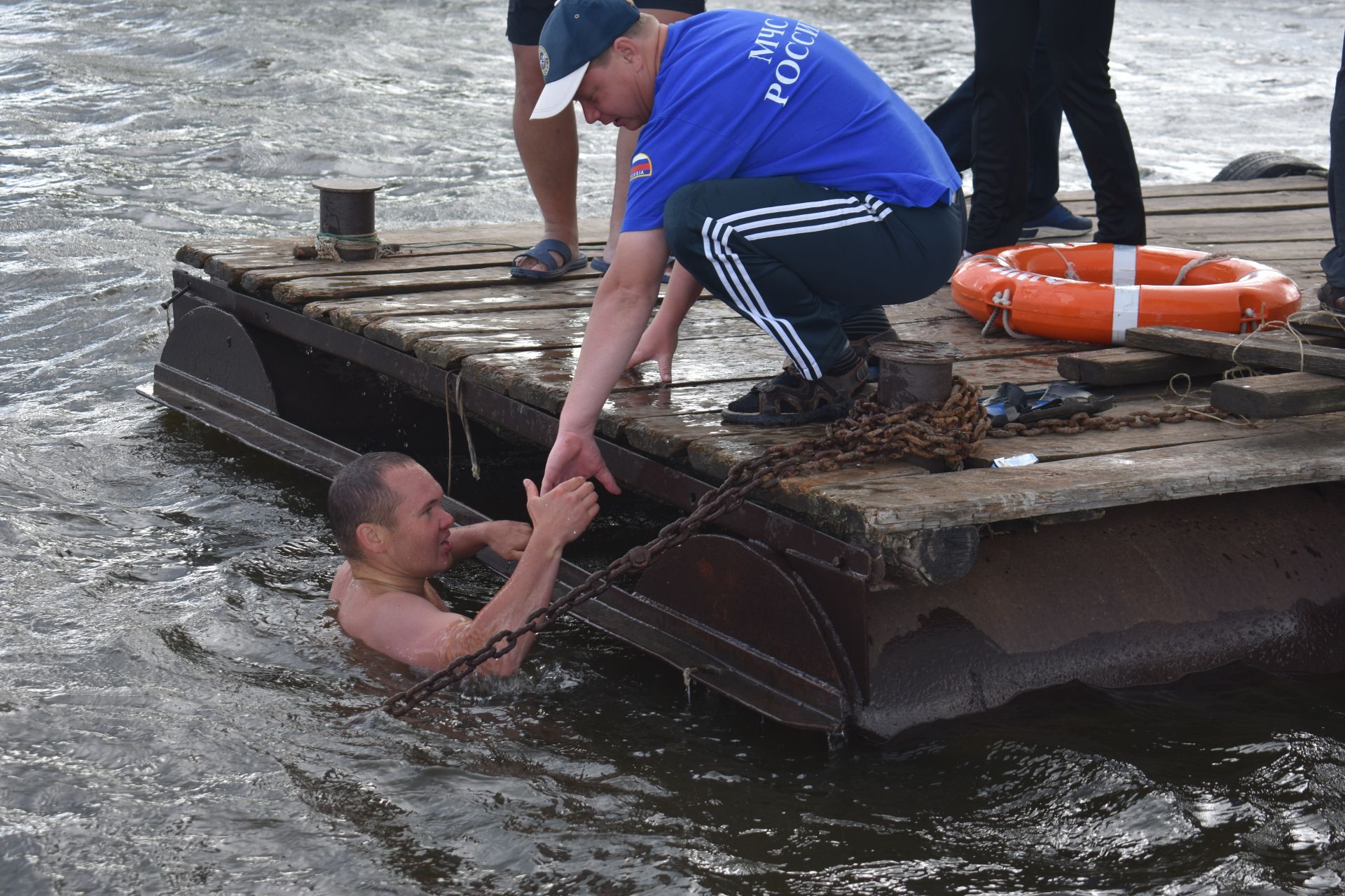 В Чистополе состоялись соревнования по водно-моторным видам спорта среди подразделений ГИМС