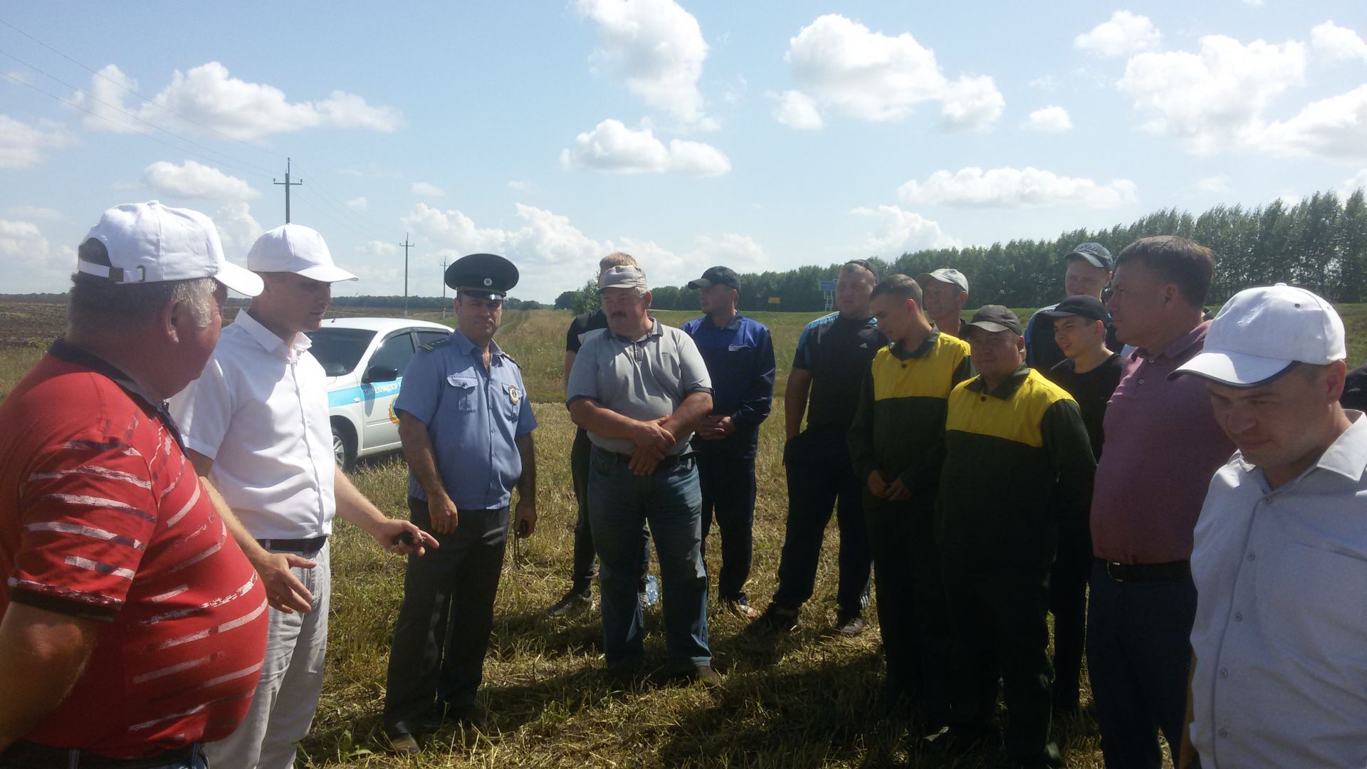 В Чистополе прошел традиционный парад комбайнов