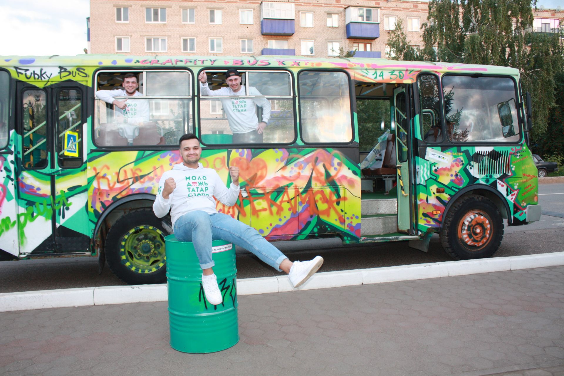 В Чистополь приехал «Автобус 14..30» (Фоторепортаж)