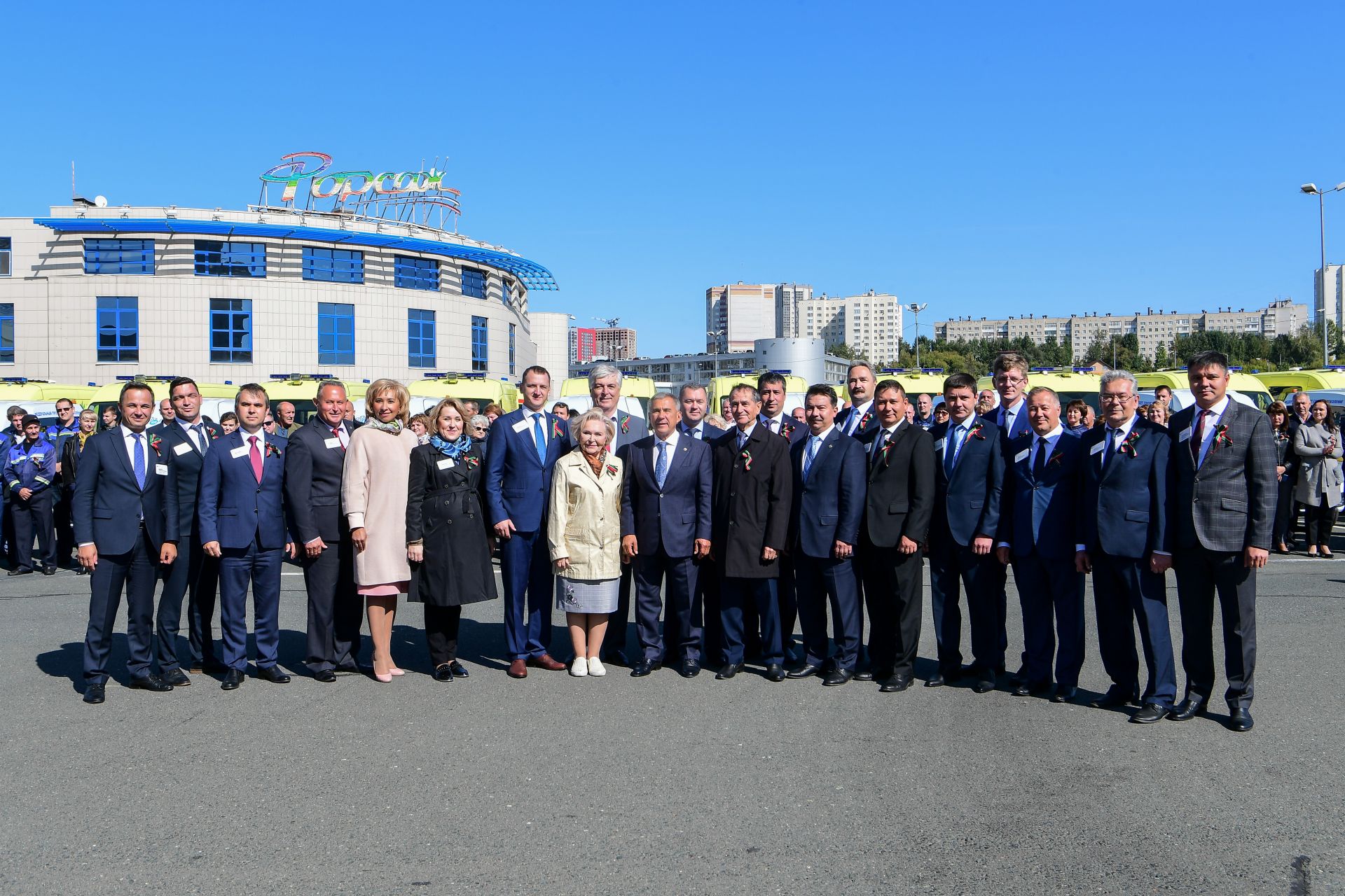 Чистопольская ЦРБ получила новую машину скорой медицинской помощи