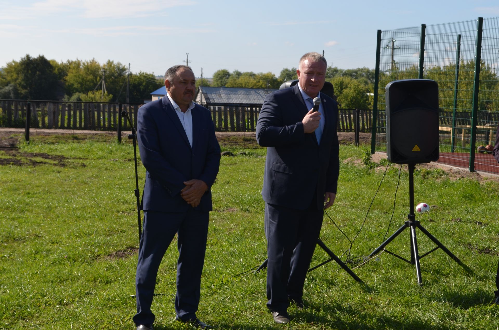 В Чистопольском районе открылась спортивная площадка