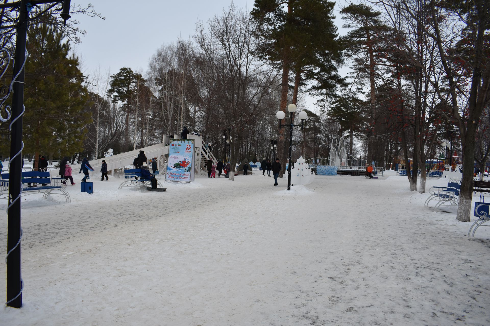 ФОТОРЕПОРТАЖ: Новогодние каникулы в Чистополе проходят весело!