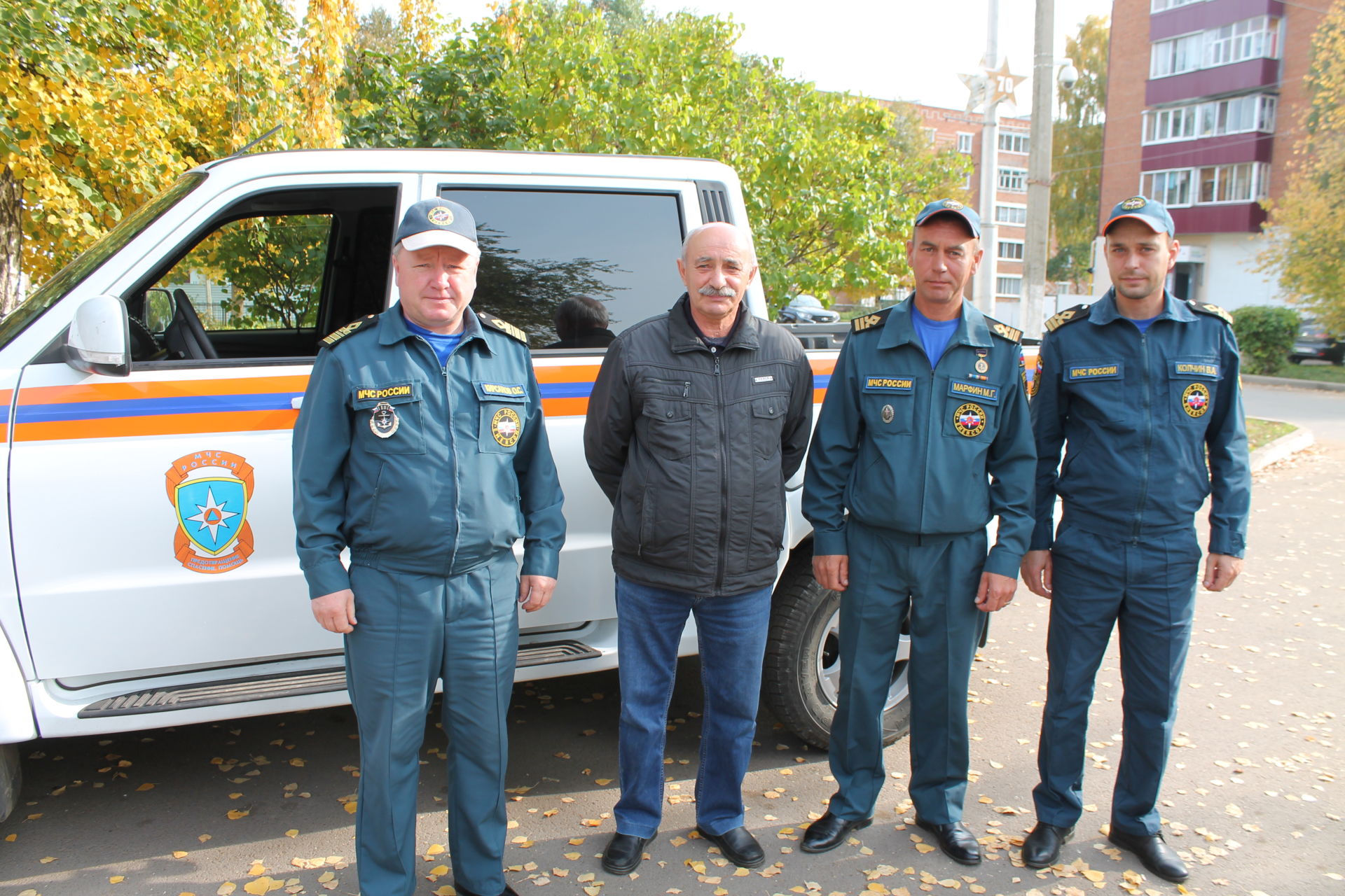 Ветераны чистопольского отделения ГИМС получали поздравления