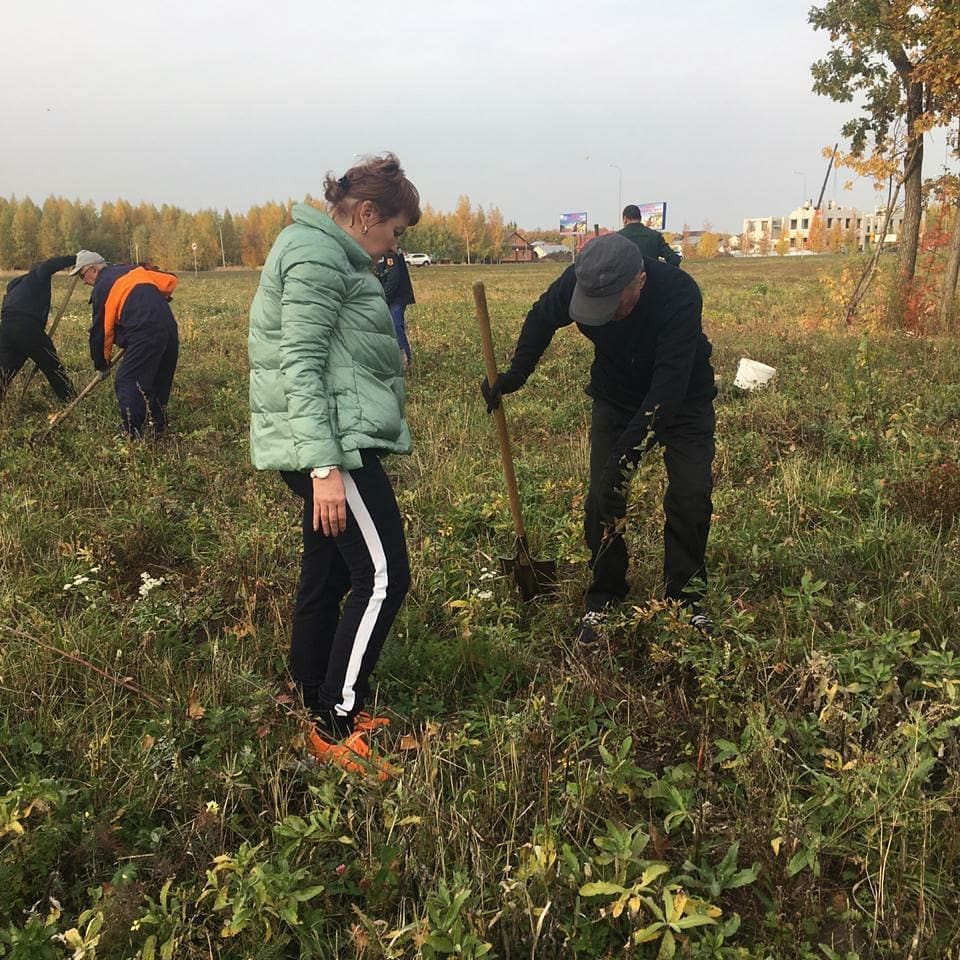 В честь 100-летия ТАССР в Чистополе посадили березы