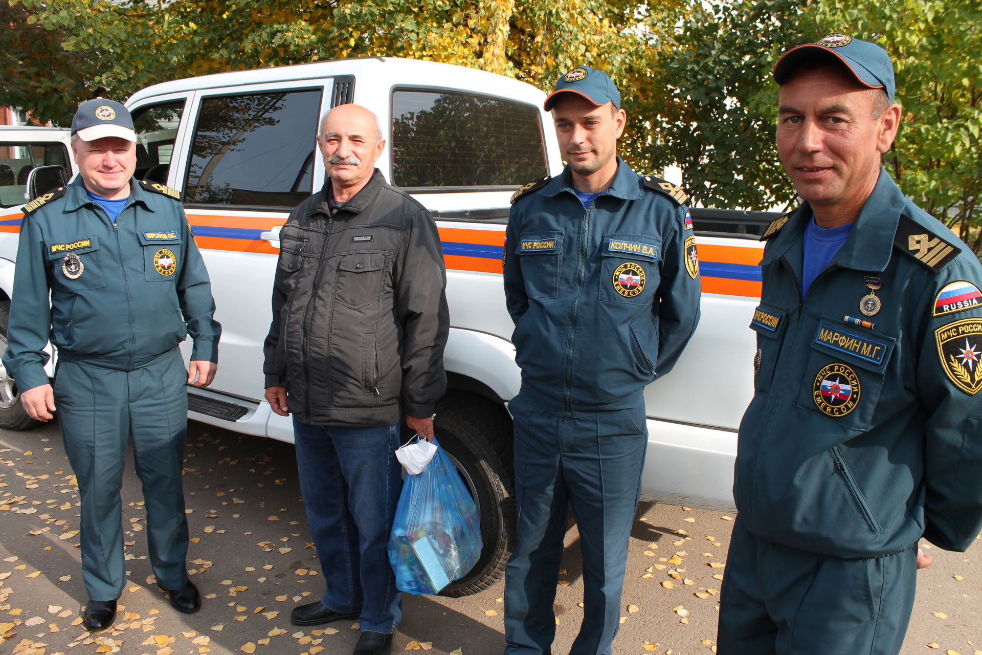 Ветераны чистопольского отделения ГИМС получали поздравления