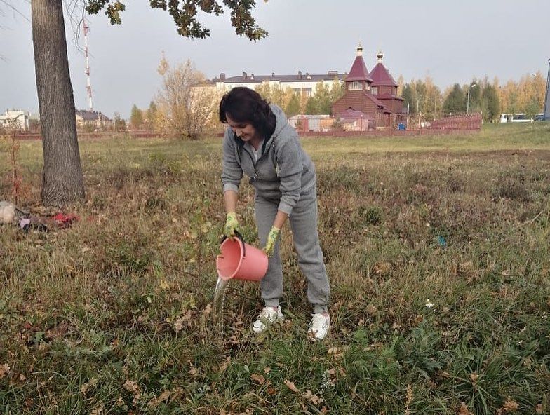 В честь 100-летия ТАССР в Чистополе посадили березы