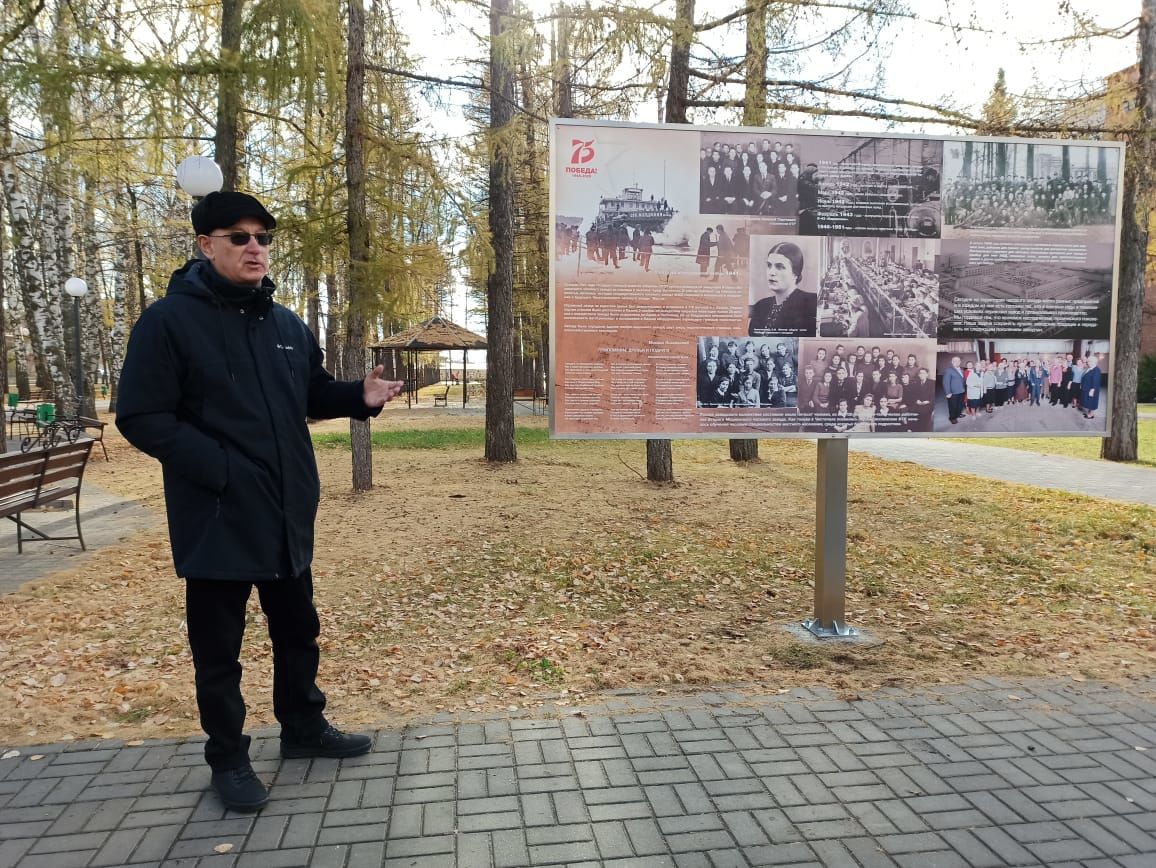 В Чистополе открыли памятный стенд, посвященный жизни часового завода в годы Великой Отечественной войны