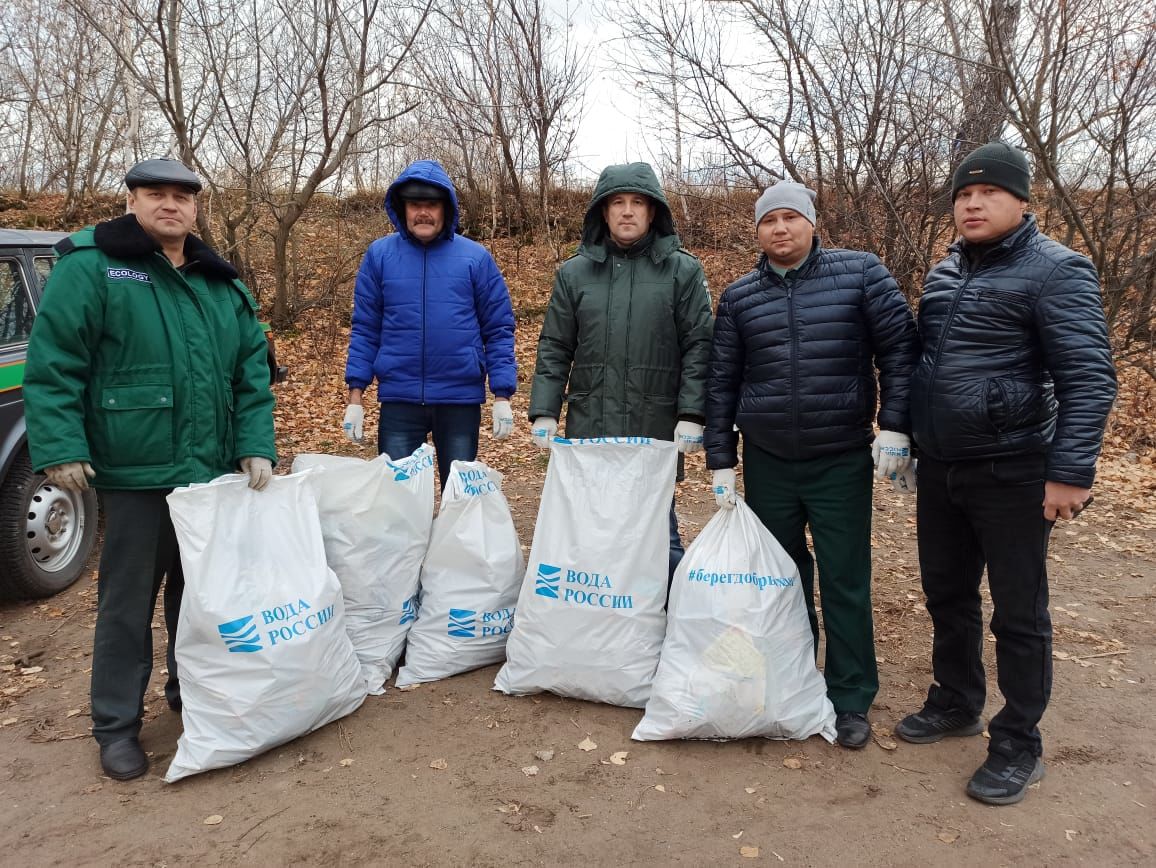 Полсотни чистопольцев вышли на очистку водоохранных зон