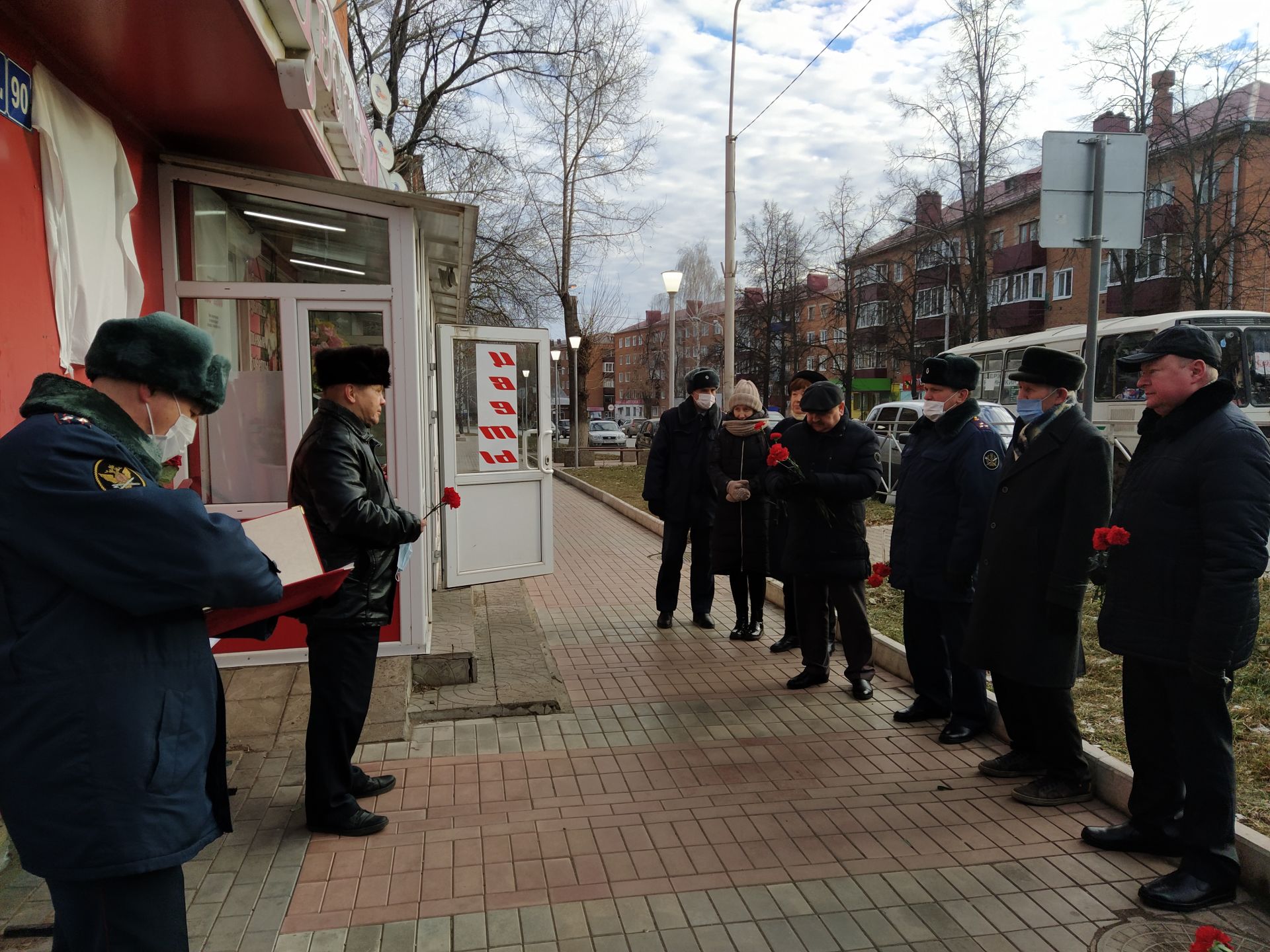 В Чистополе открыли мемориальные доски в честь сотрудников внутренней службы, участвовавших в Великой Отечественной