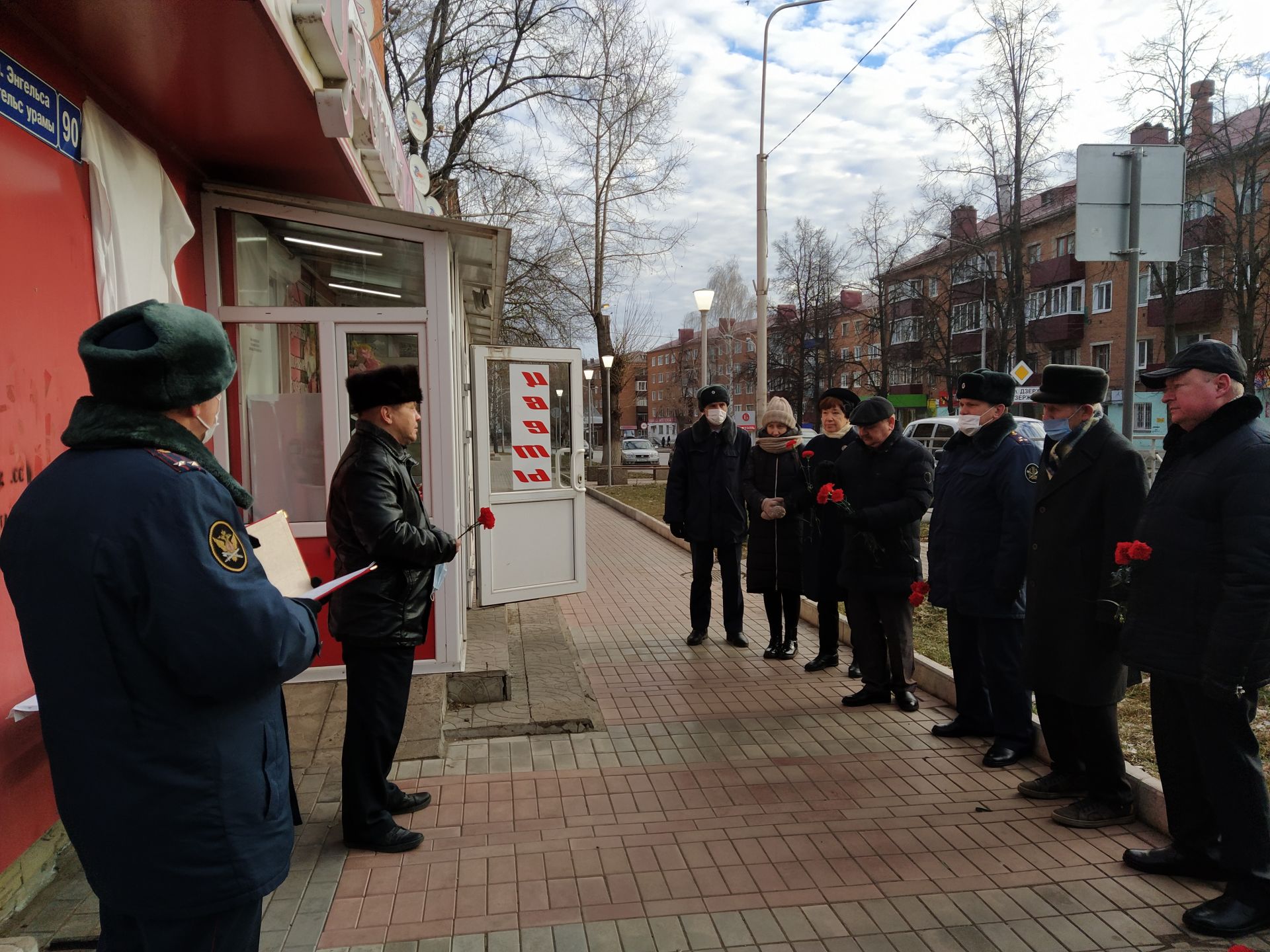 В Чистополе открыли мемориальные доски в честь сотрудников внутренней службы, участвовавших в Великой Отечественной