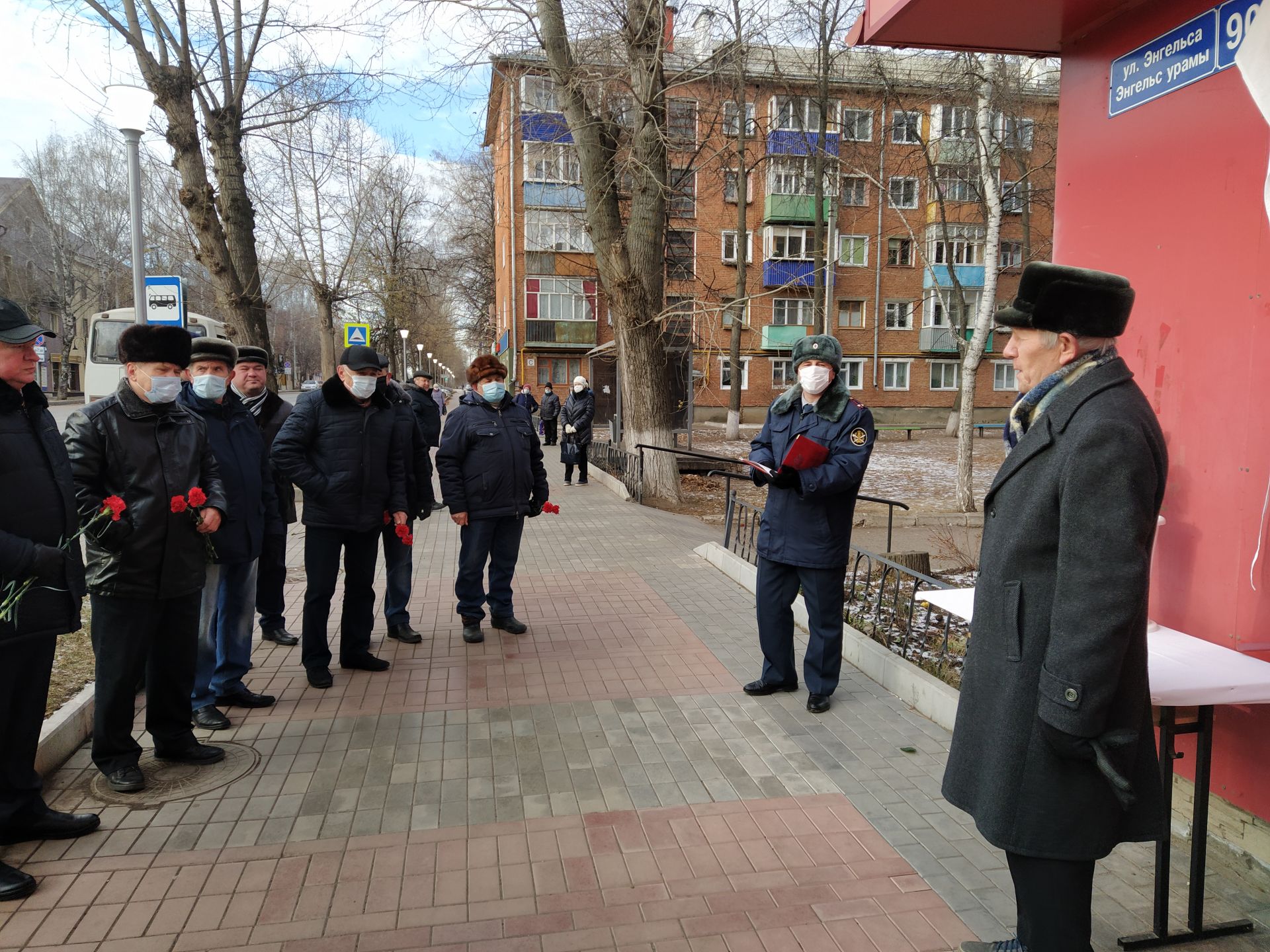 В Чистополе открыли мемориальные доски в честь сотрудников внутренней службы, участвовавших в Великой Отечественной