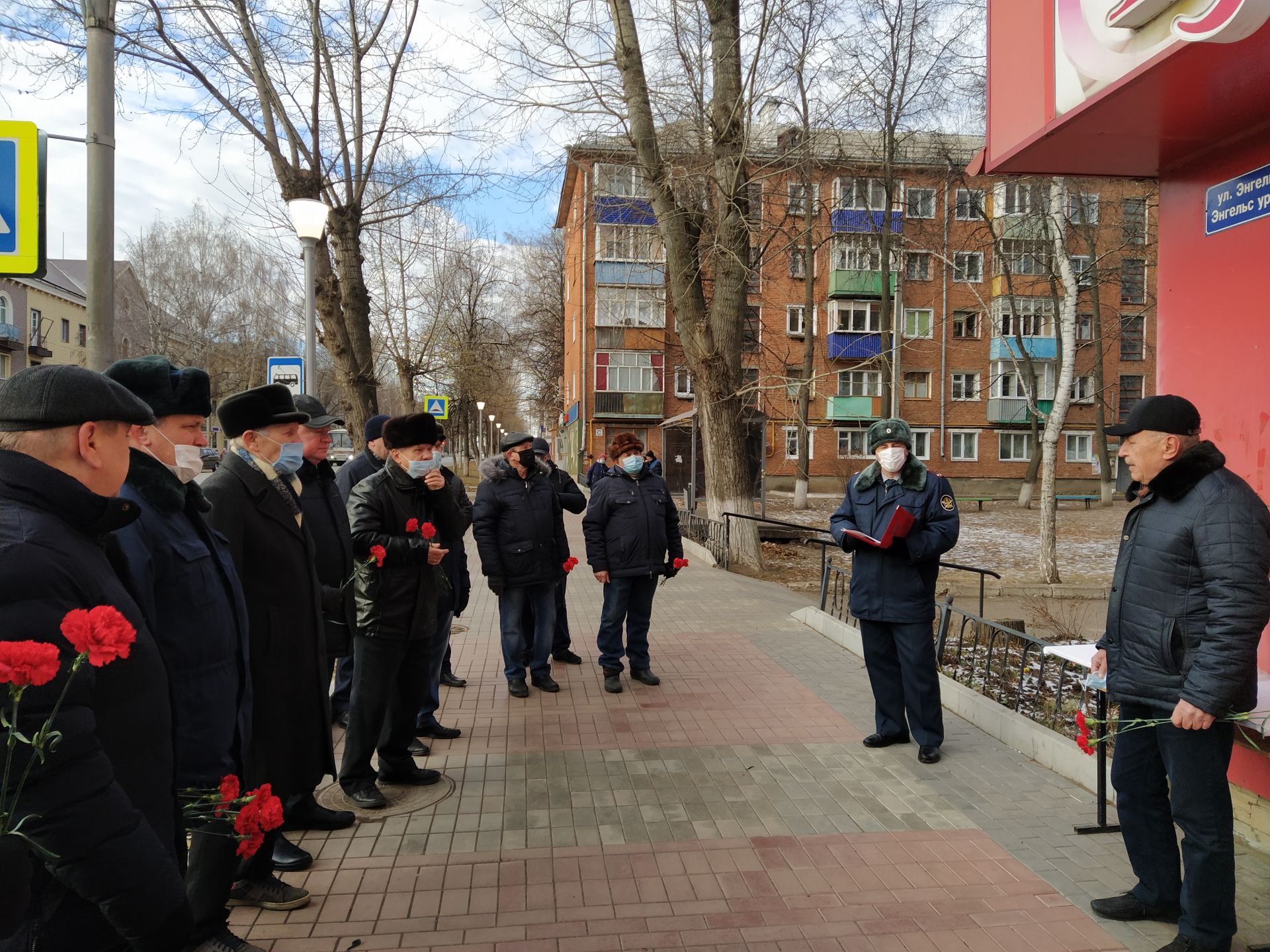 В Чистополе открыли мемориальные доски в честь сотрудников внутренней службы, участвовавших в Великой Отечественной