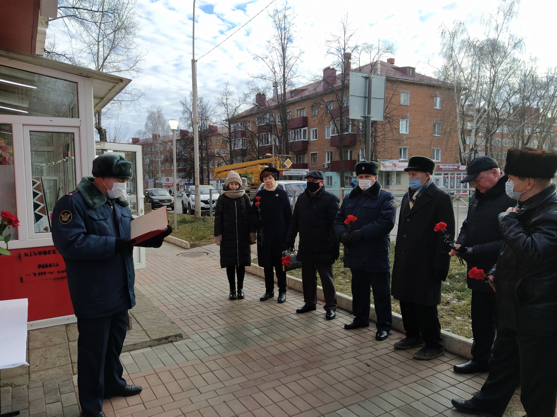 В Чистополе открыли мемориальные доски в честь сотрудников внутренней службы, участвовавших в Великой Отечественной