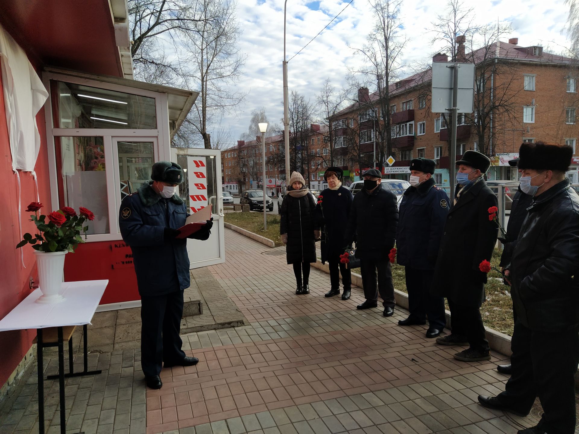 В Чистополе открыли мемориальные доски в честь сотрудников внутренней службы, участвовавших в Великой Отечественной