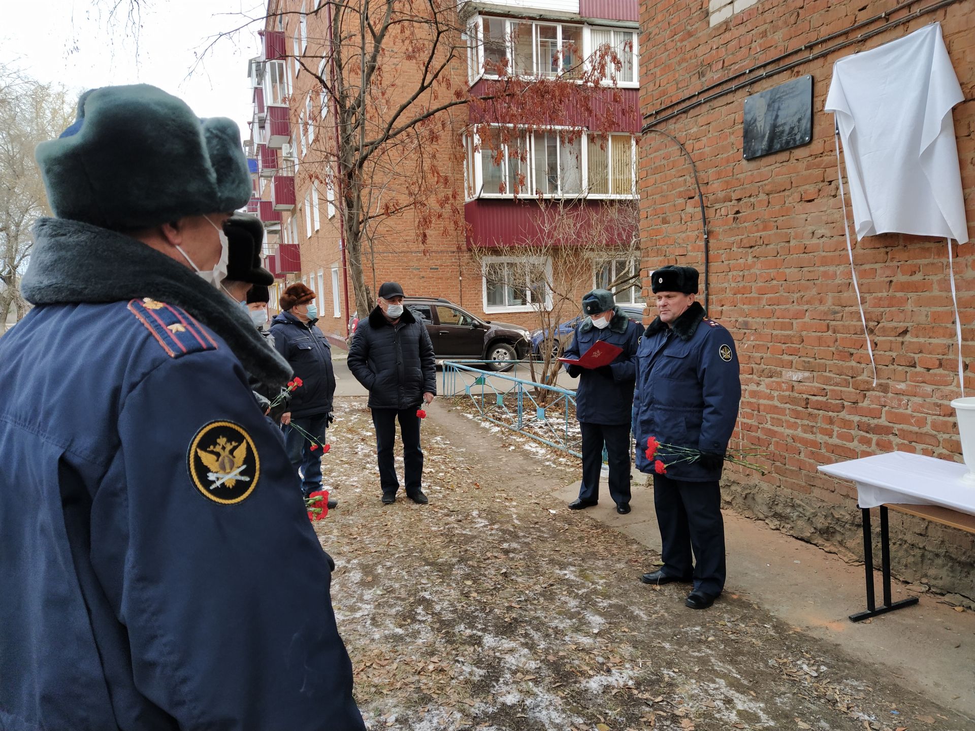 В Чистополе открыли мемориальные доски в честь сотрудников внутренней службы, участвовавших в Великой Отечественной