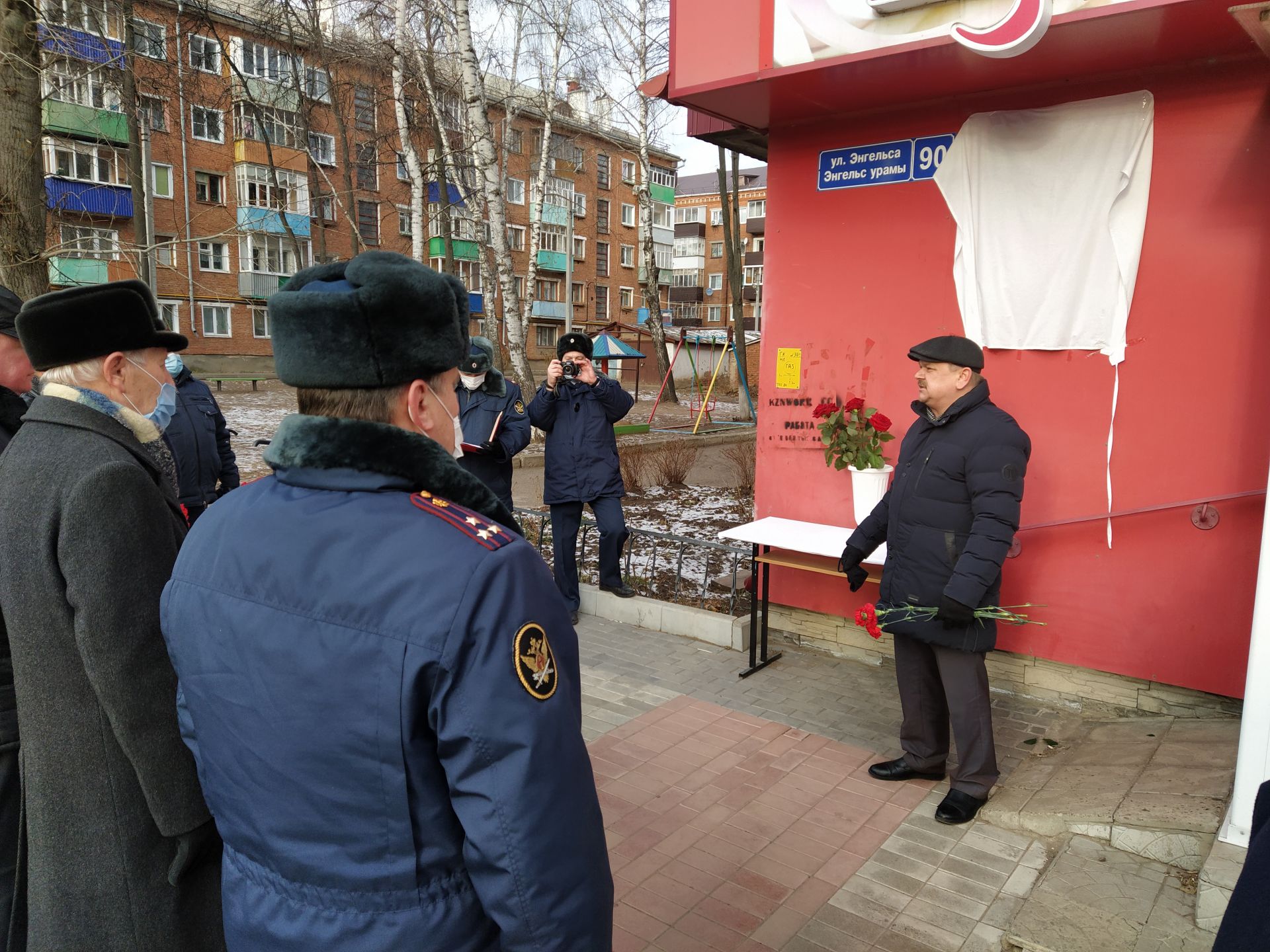 В Чистополе открыли мемориальные доски в честь сотрудников внутренней службы, участвовавших в Великой Отечественной