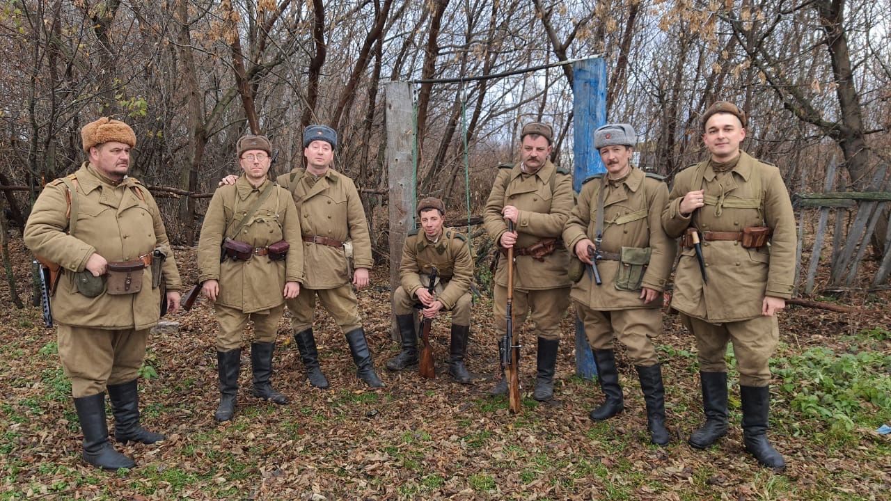 Чистопольцы приняли участие в реконструкции эпизода Великой Отечественной войны