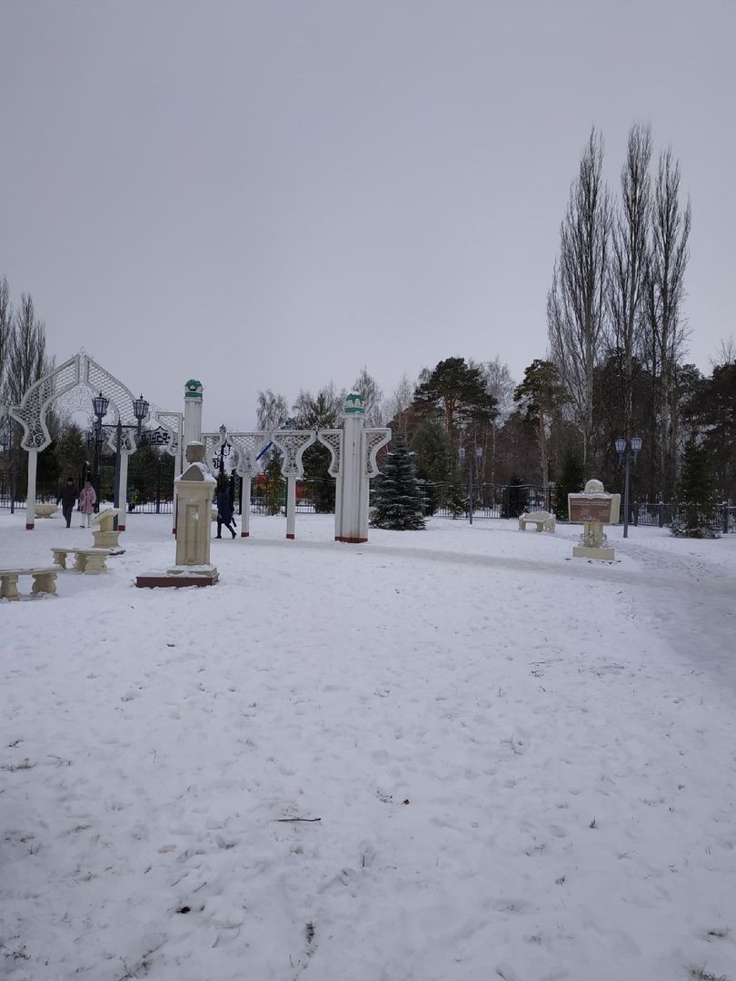 В Чистополе правит  бал зима